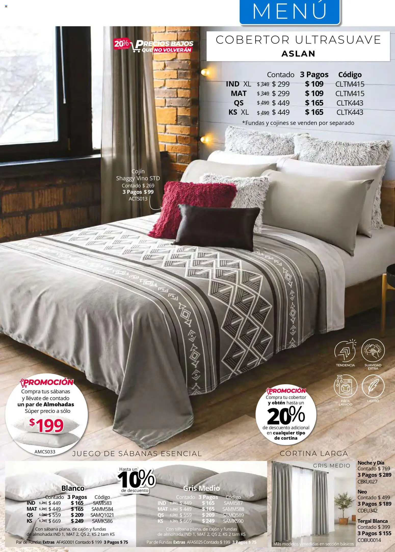 ¡El último » catálogo de Colchas Concord para Julio « está aquí! Descubre las SUPER OFERTAS. | México
