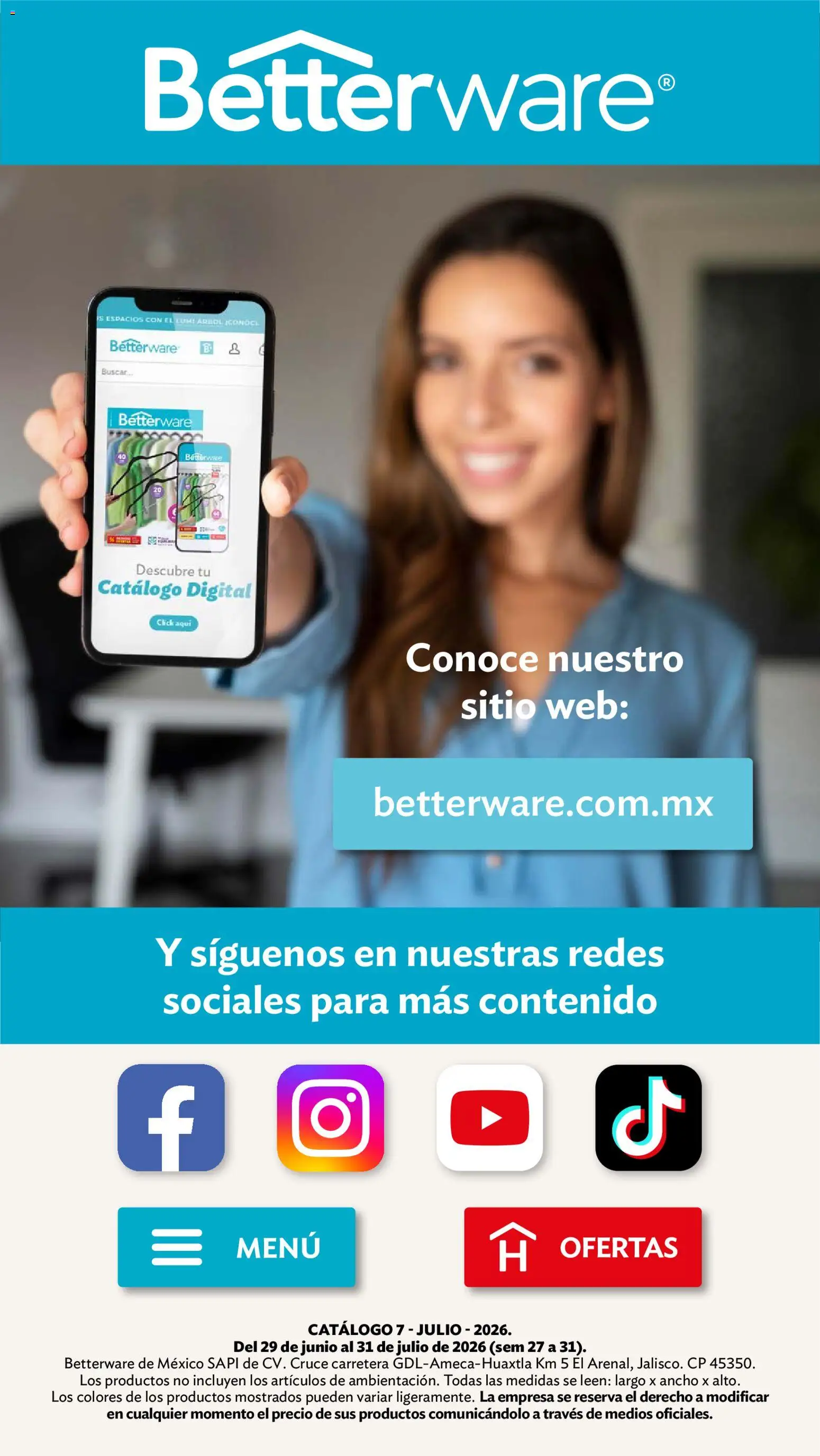 ¡El último » catálogo de Betterware para Julio « está aquí! Descubre las SUPER OFERTAS. | México