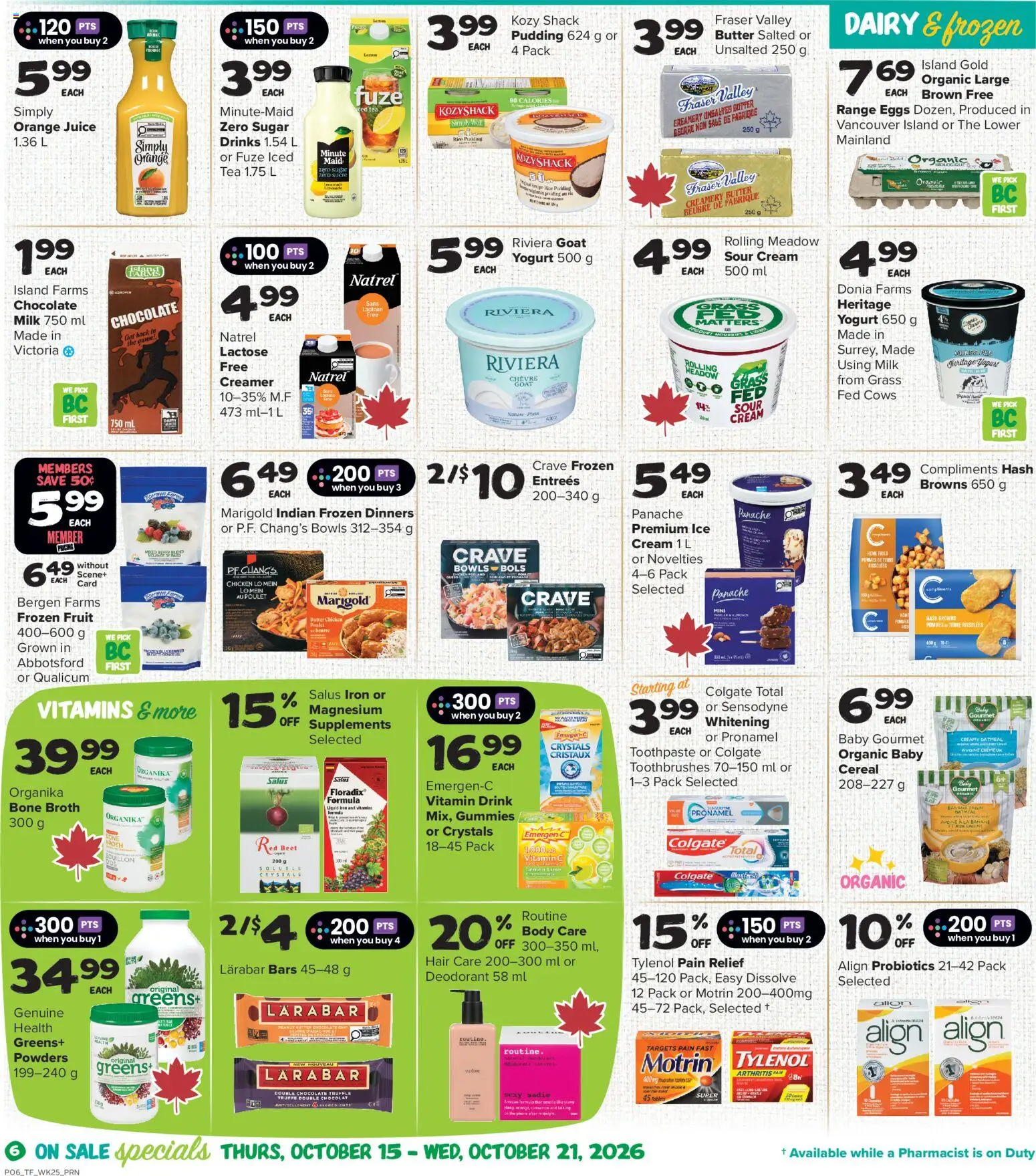 Thrifty Foods weekly flyer / circulaire Flyer in Canada