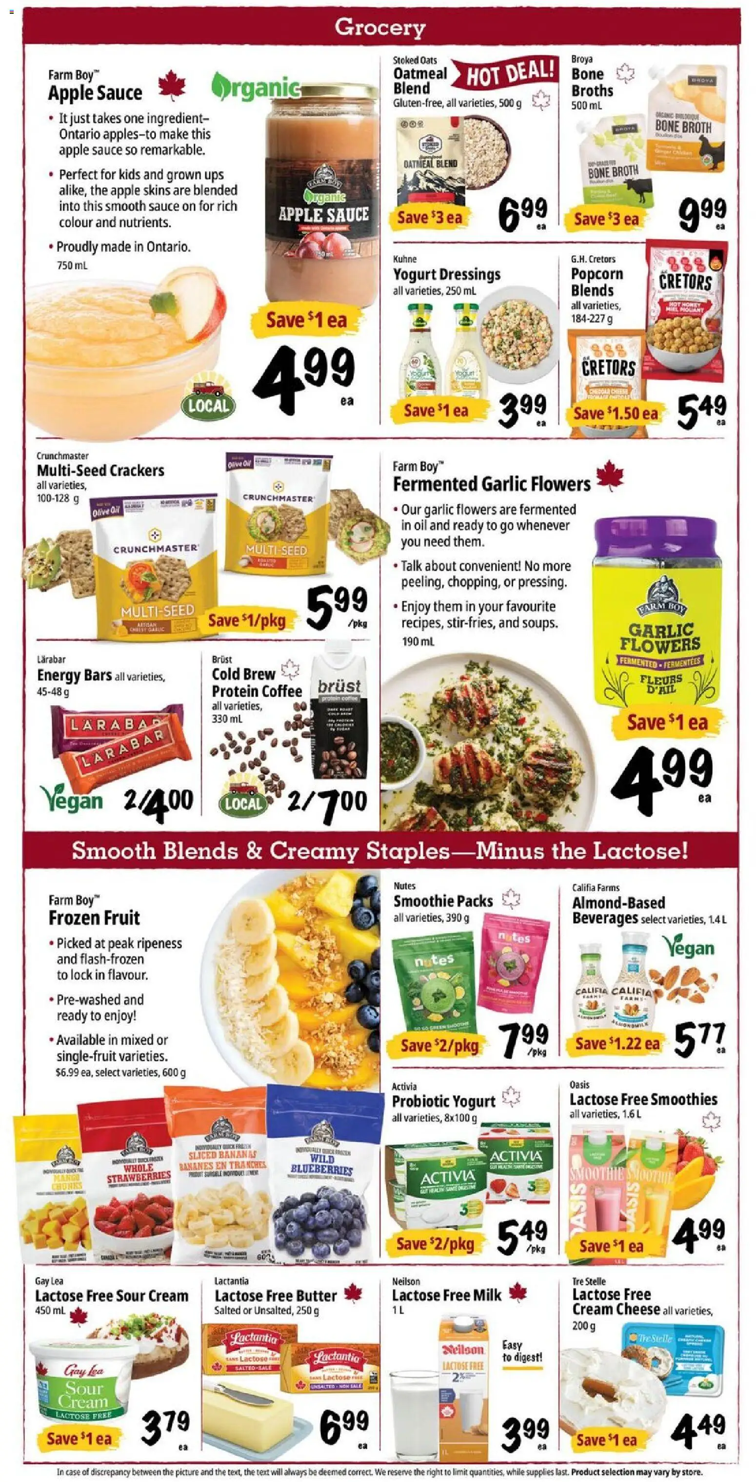 Farm Boy weekly flyer / circulaire Flyer in Canada
