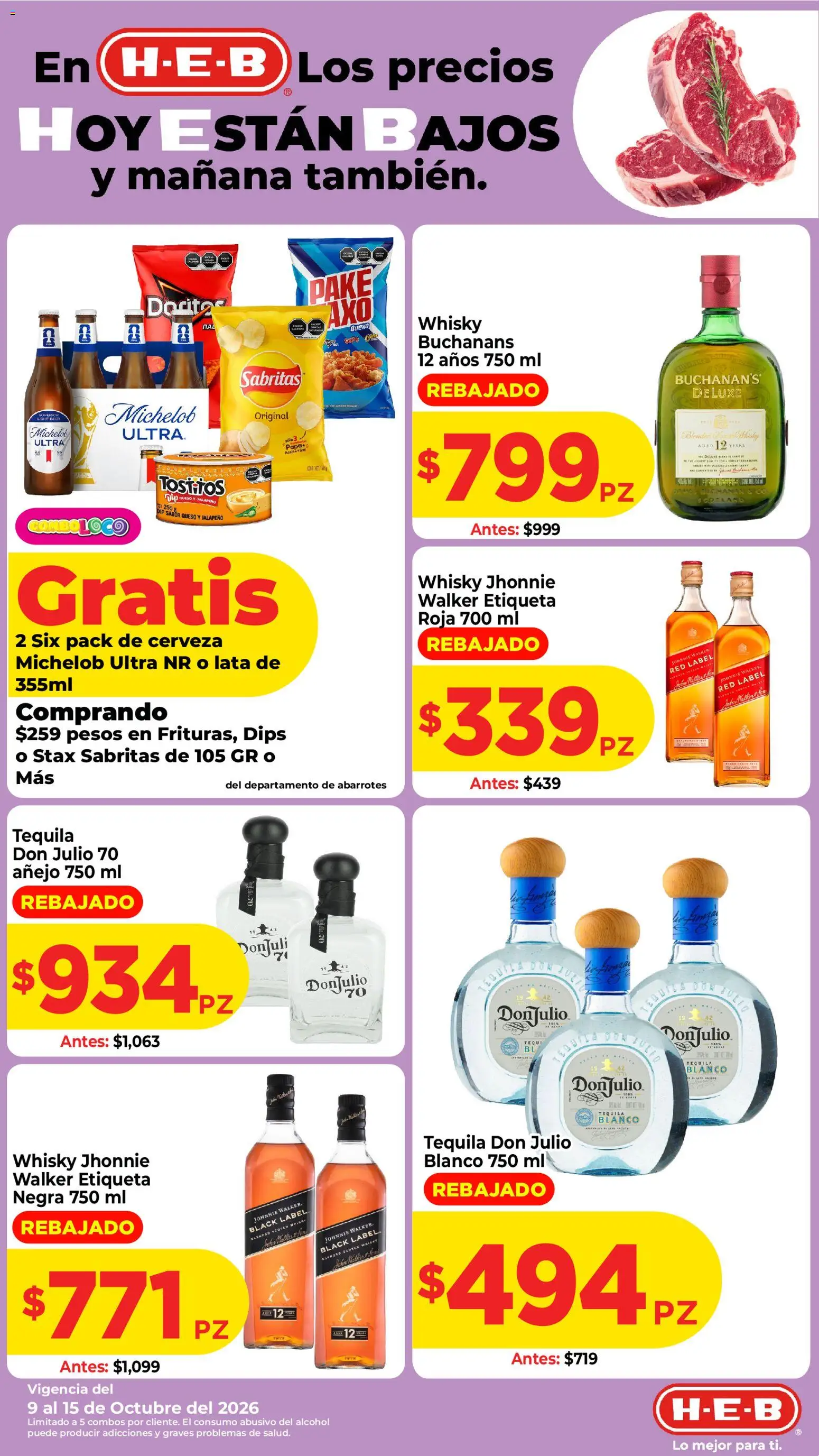 H-E-B folleto Folleto in México