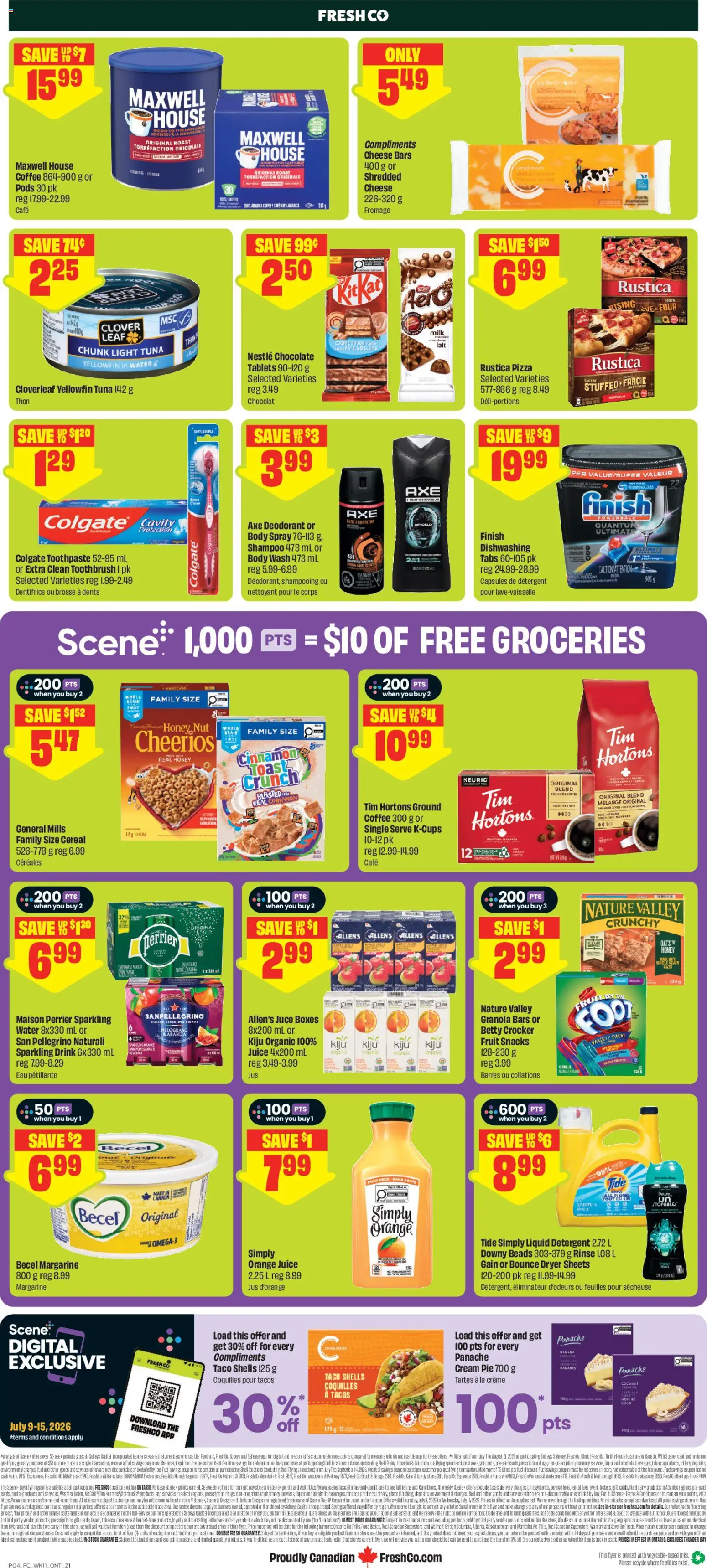 FreshCo Flyer from Jul 9, 2026 - Unlock Huge Savings | Canada
