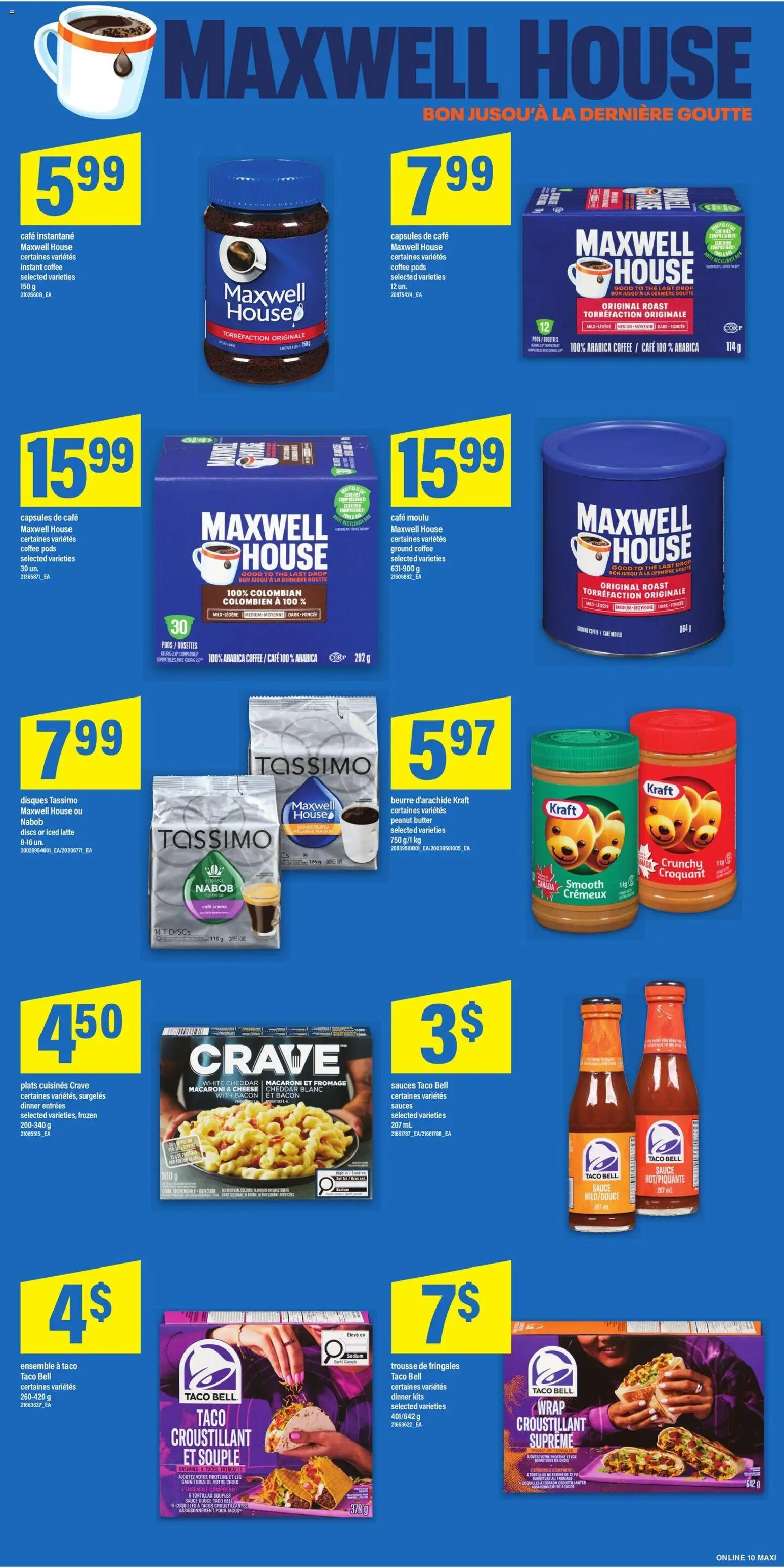 Maxi weekly flyer / circulaire Flyer in Canada
