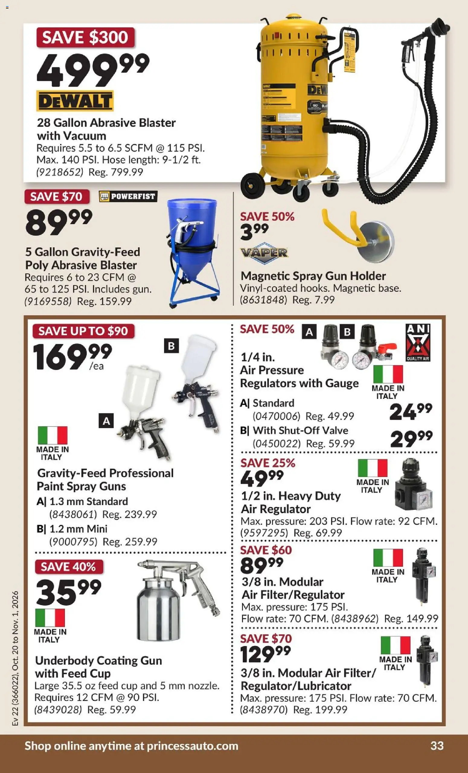 Princess Auto flyer - 2 Week Sale! Flyer in Canada