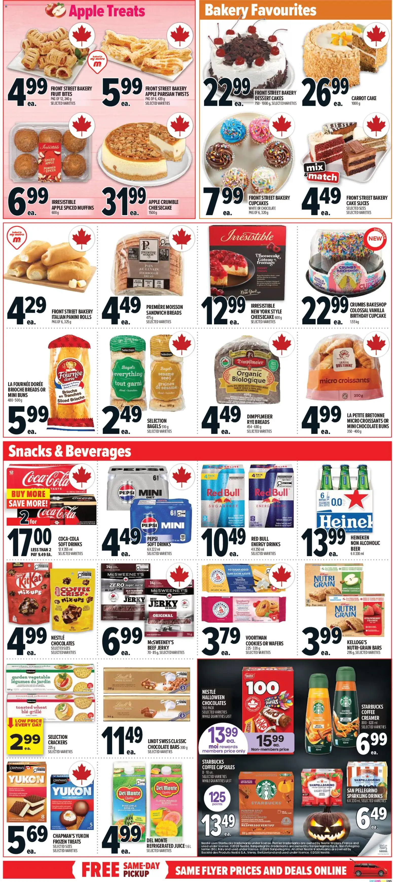 Metro weekly flyer / circulaire Flyer in Canada