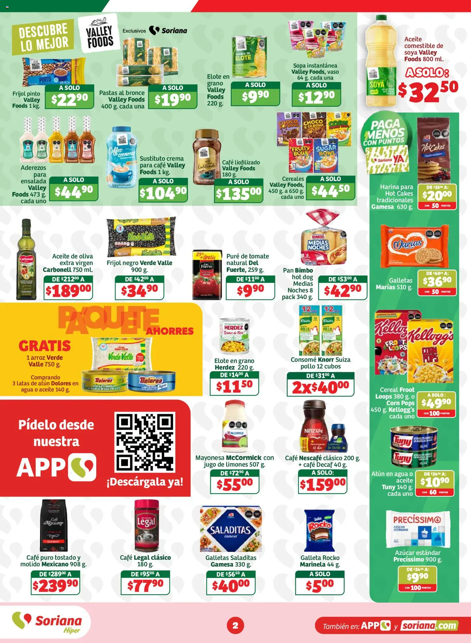 Soriana folleto Folleto in México