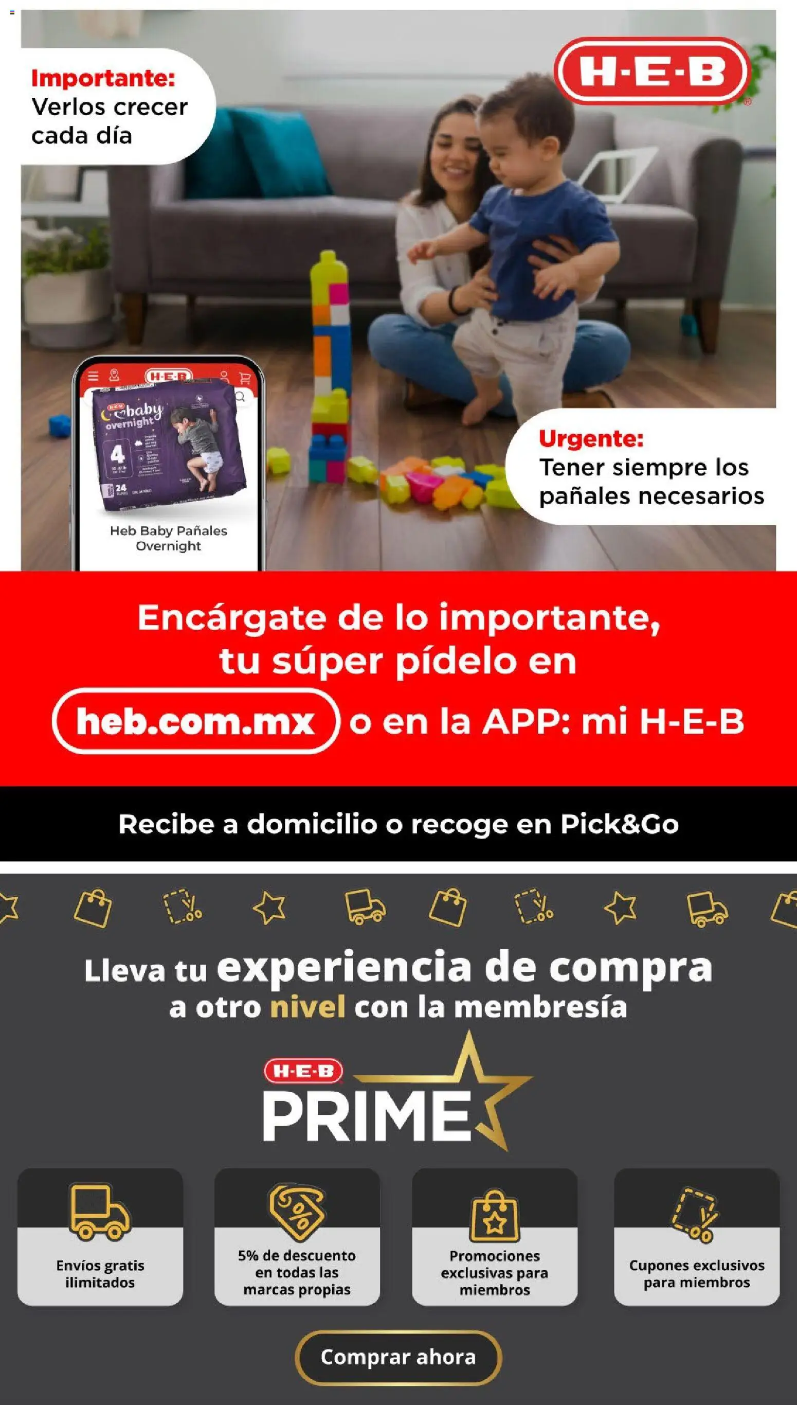 H-E-B folleto Folleto in México