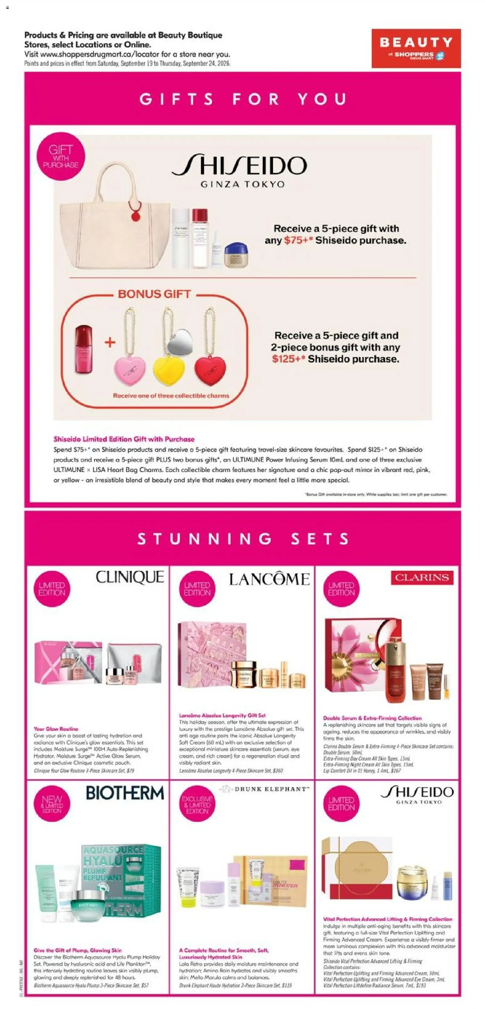 Shoppers weekly flyer / circulaire Flyer in Canada