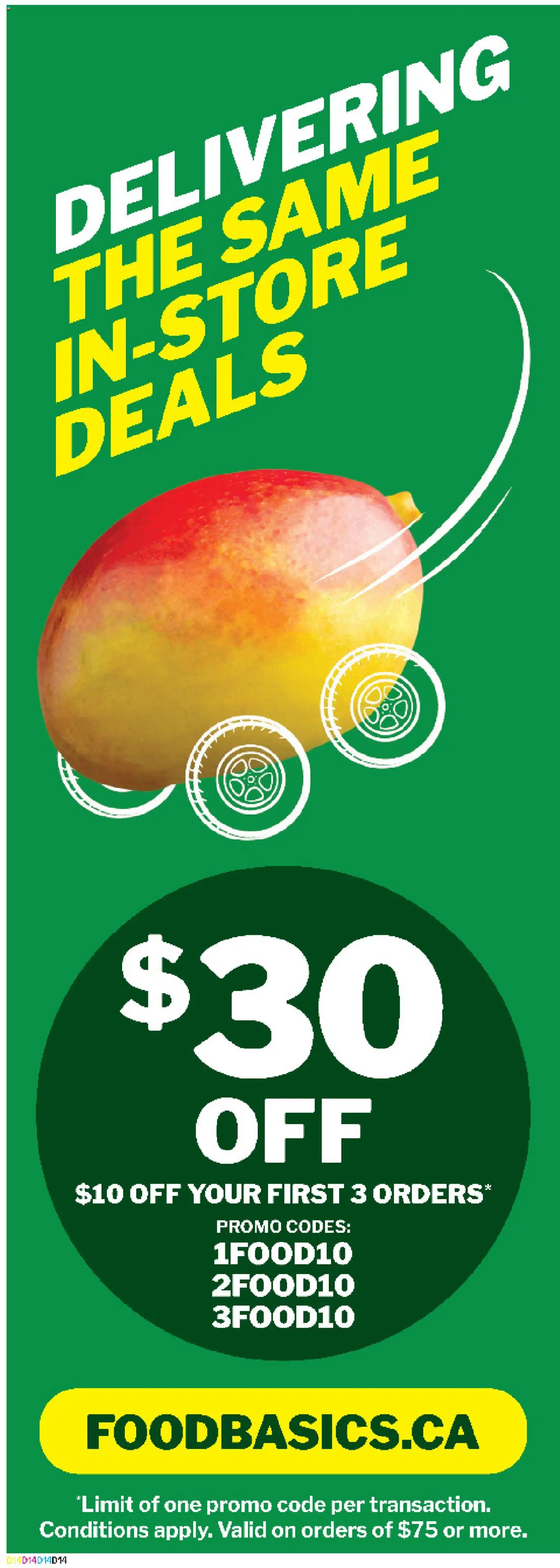 Food Basics weekly flyer / circulaire Flyer in Canada