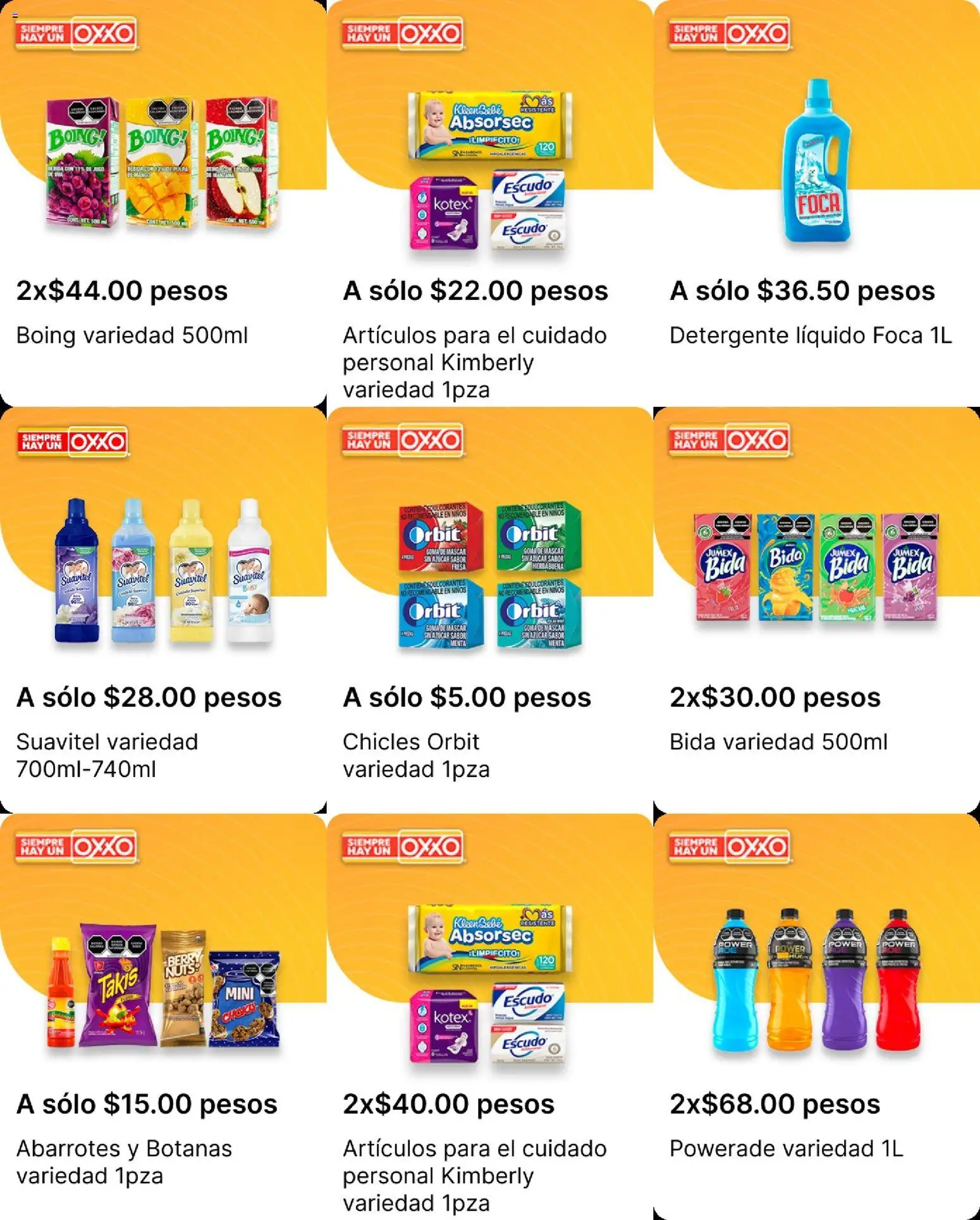 OXXO folleto Folleto in México