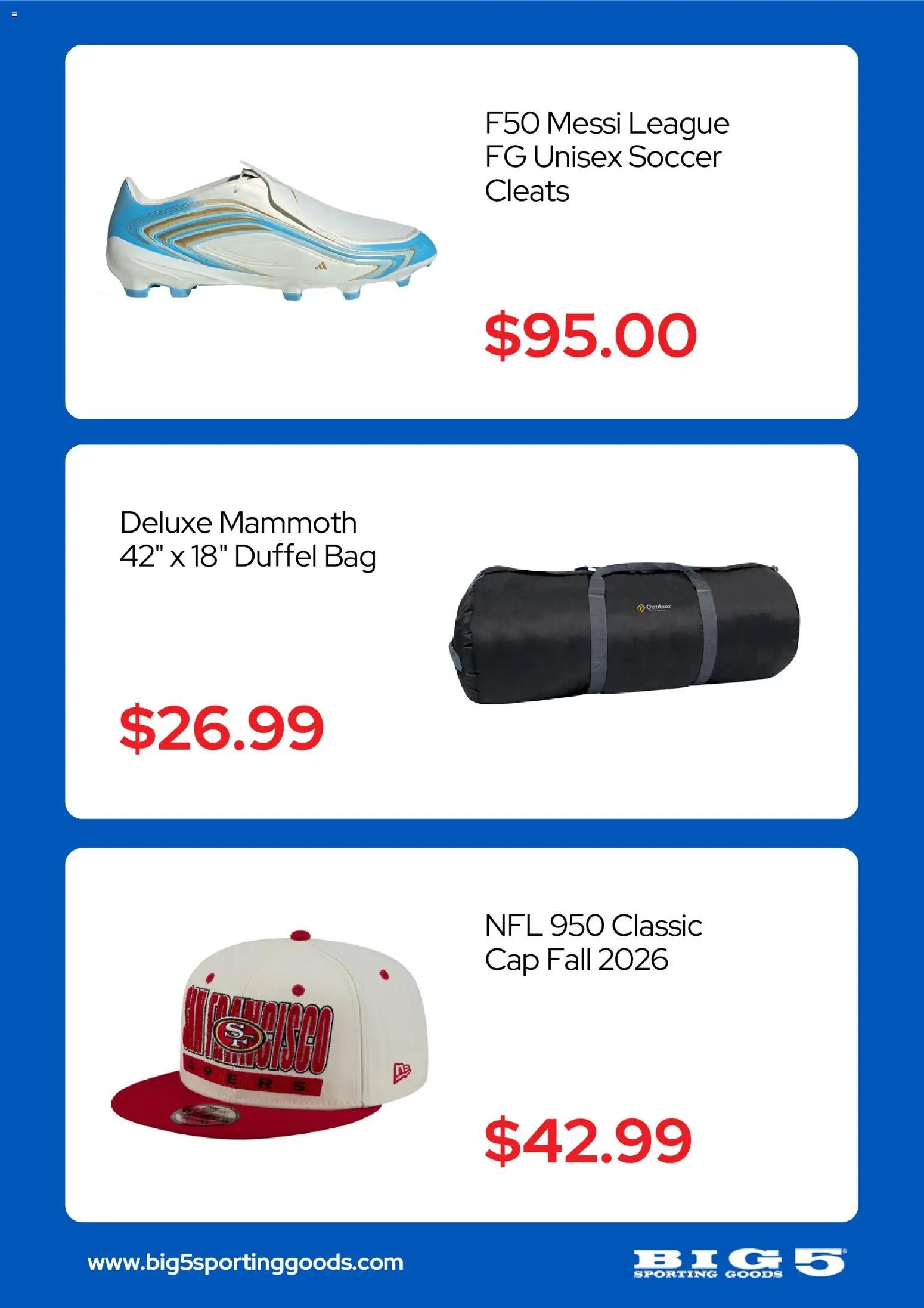 Big 5 Sporting Goods Weekly Ad Weekly Ad in United States