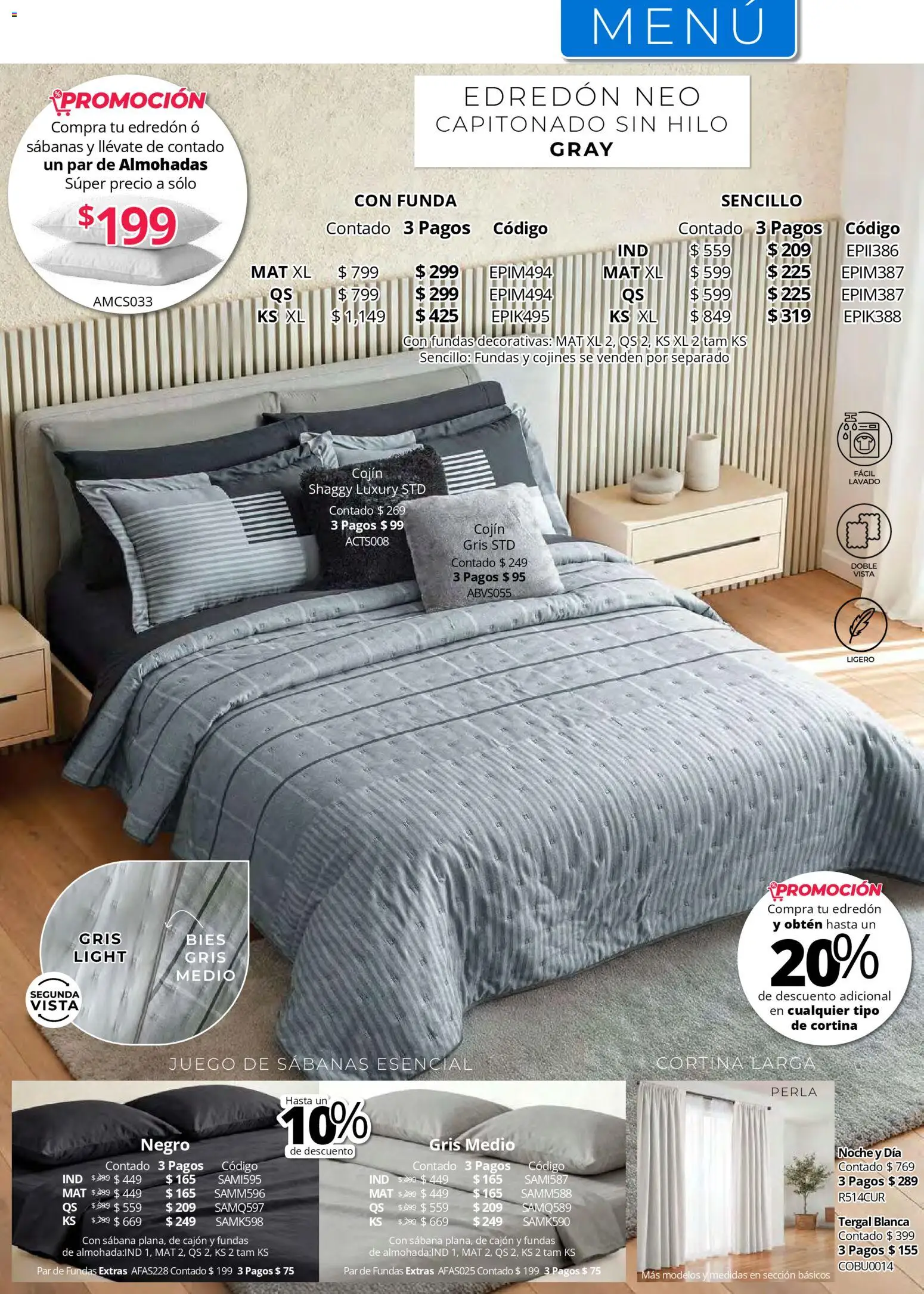 ¡El último » catálogo de Colchas Concord para Julio « está aquí! Descubre las SUPER OFERTAS. | México