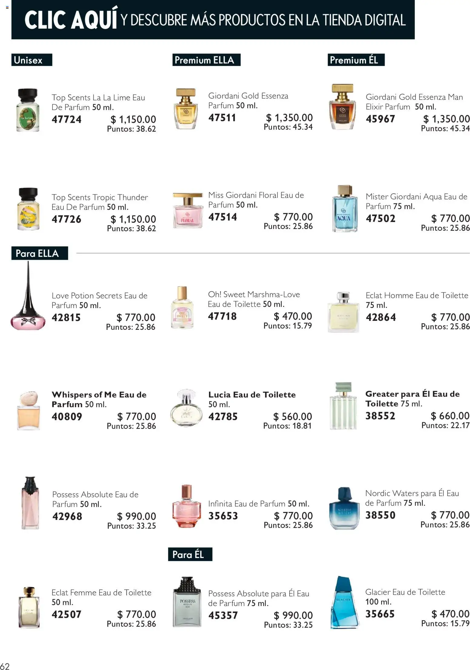 Oriflame Buen Mes Folleto in México