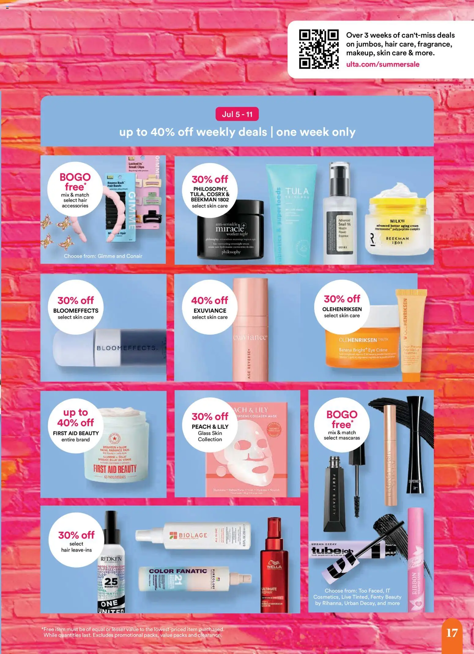The new Ulta Beauty flyer is now online. See all July offers on your mobile and save! | United States