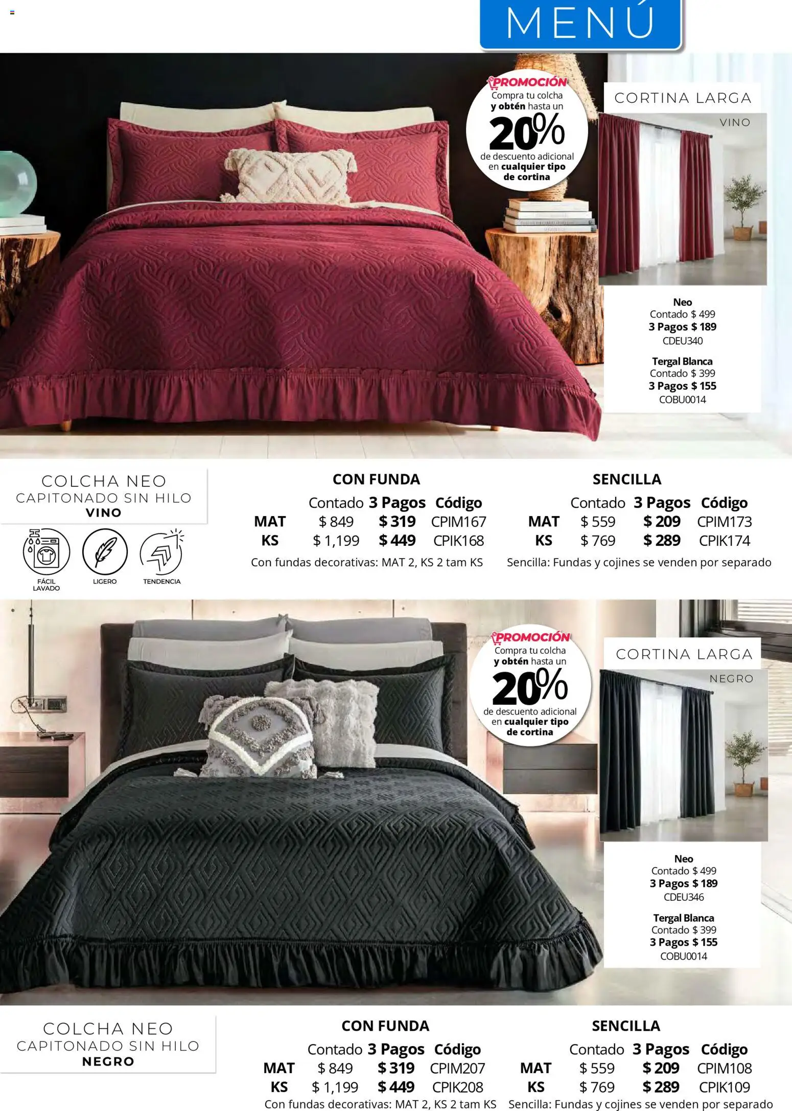 ¡El último » catálogo de Colchas Concord para Julio « está aquí! Descubre las SUPER OFERTAS. | México