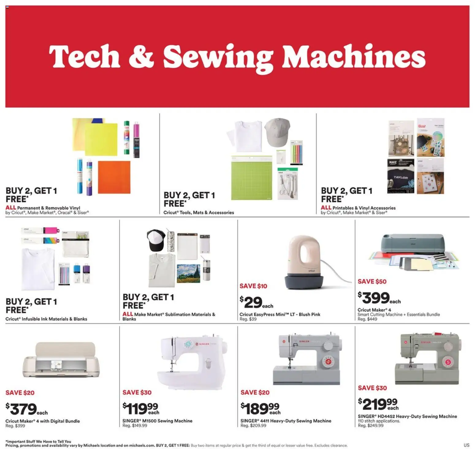 Michaels weekly flyer / circulaire Flyer in Canada