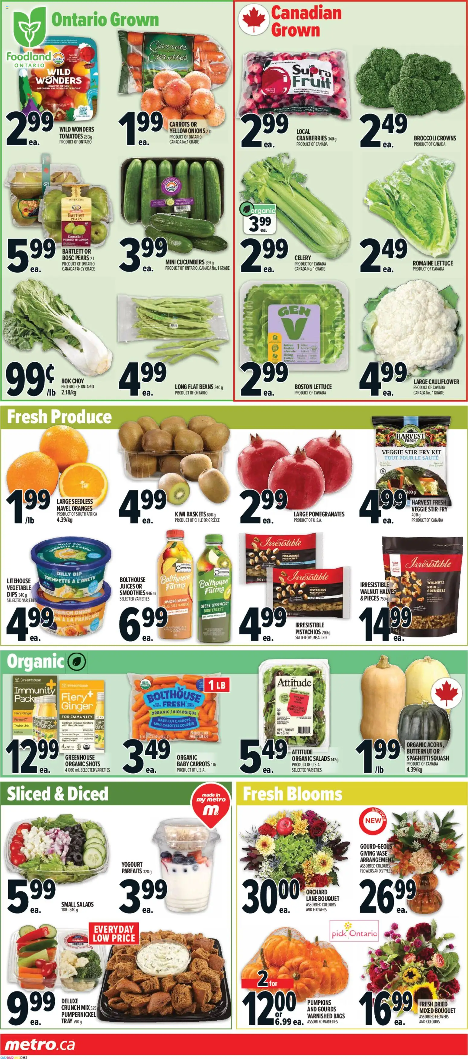 Metro weekly flyer / circulaire Flyer in Canada
