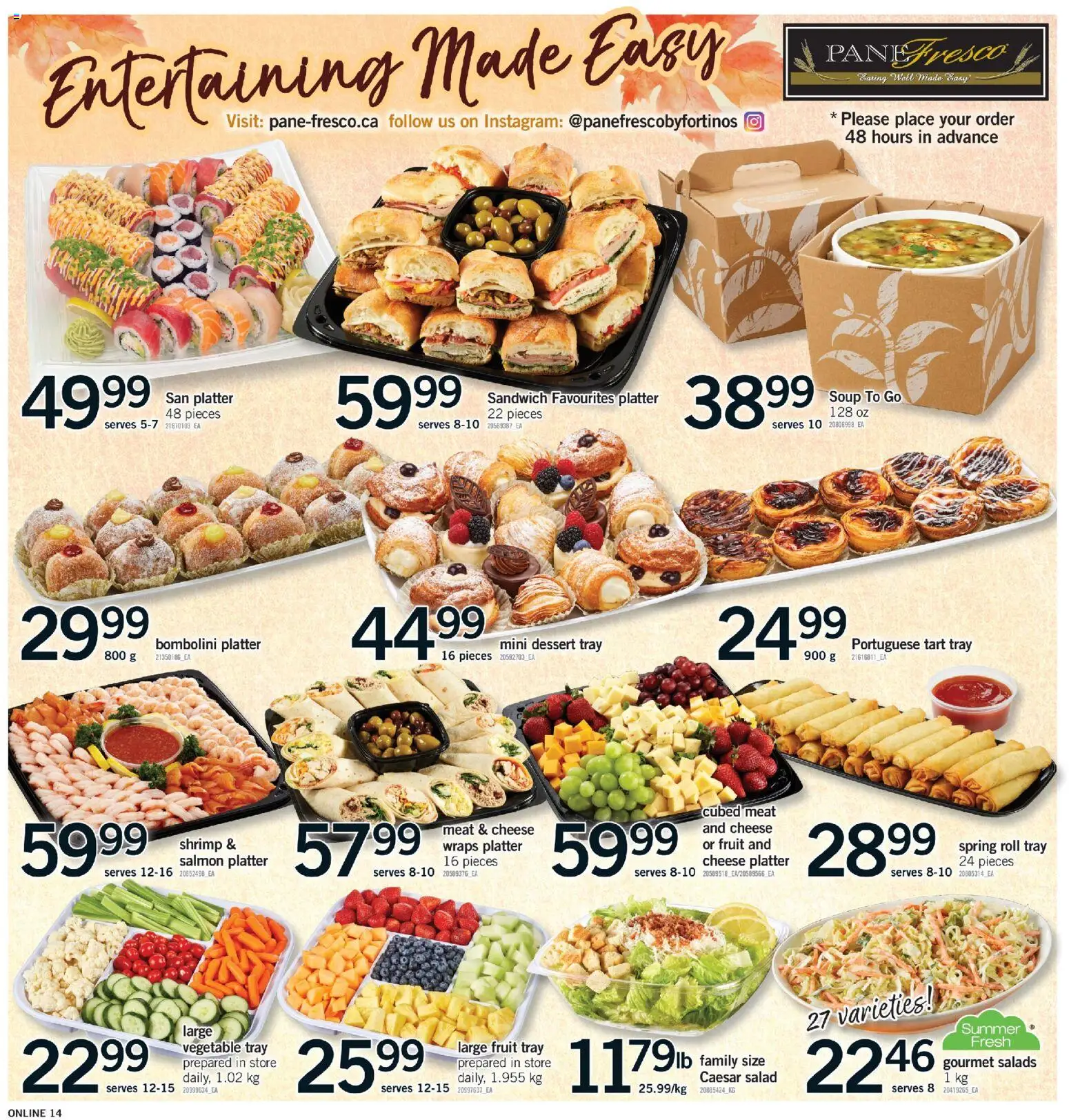 Fortinos weekly flyer / circulaire Flyer in Canada
