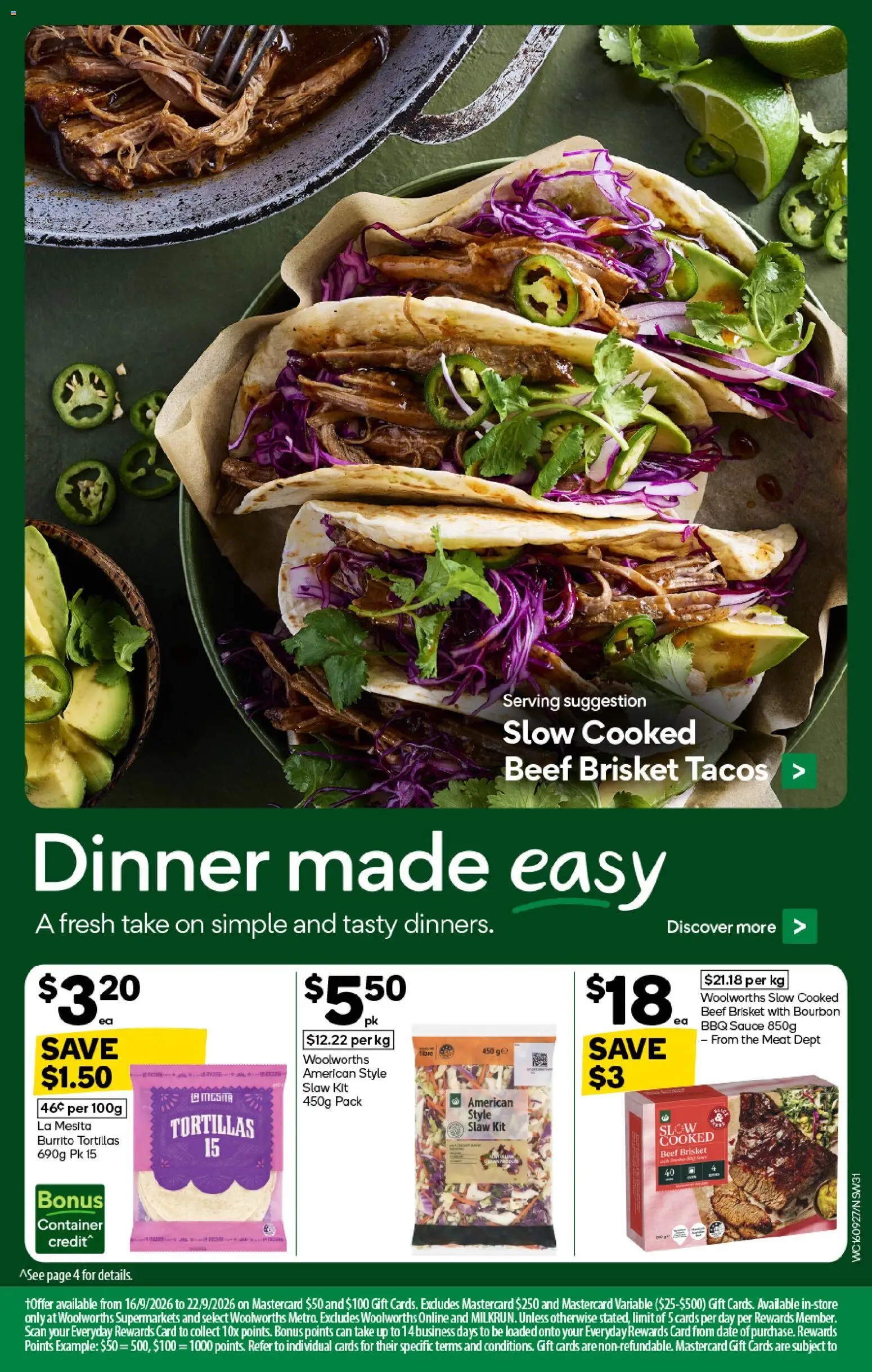 Woolworths catalogue Catalogue in Australia