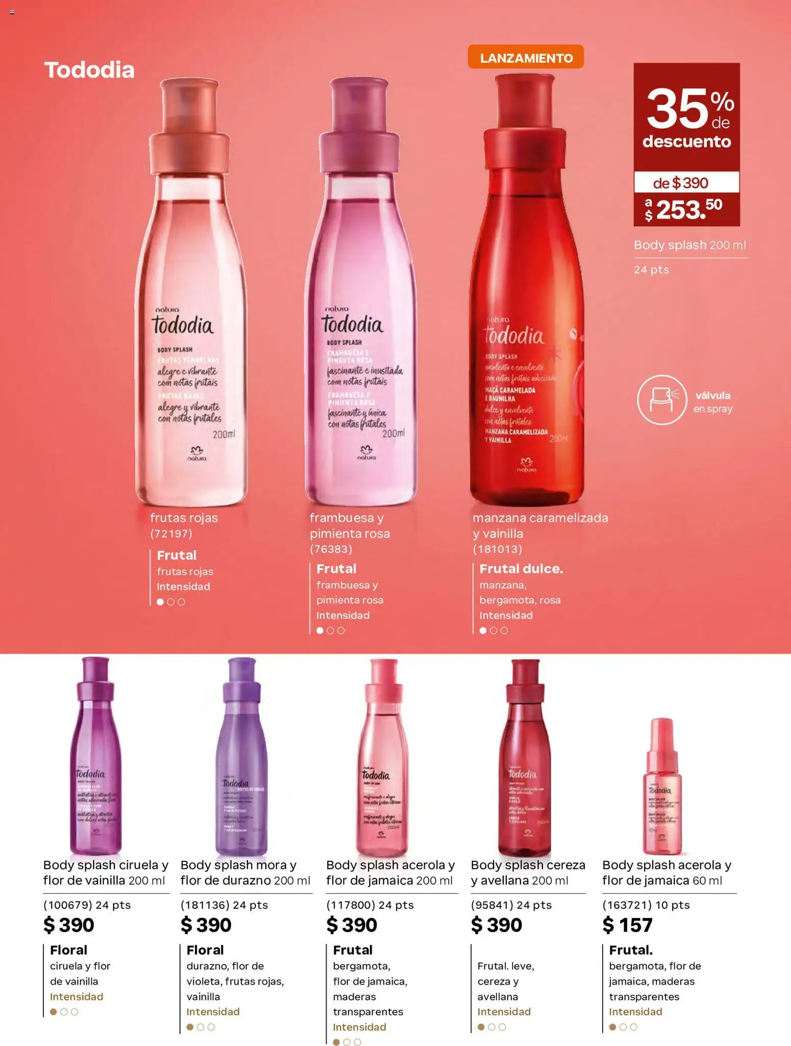 Natura campaña  2026 Folleto in México