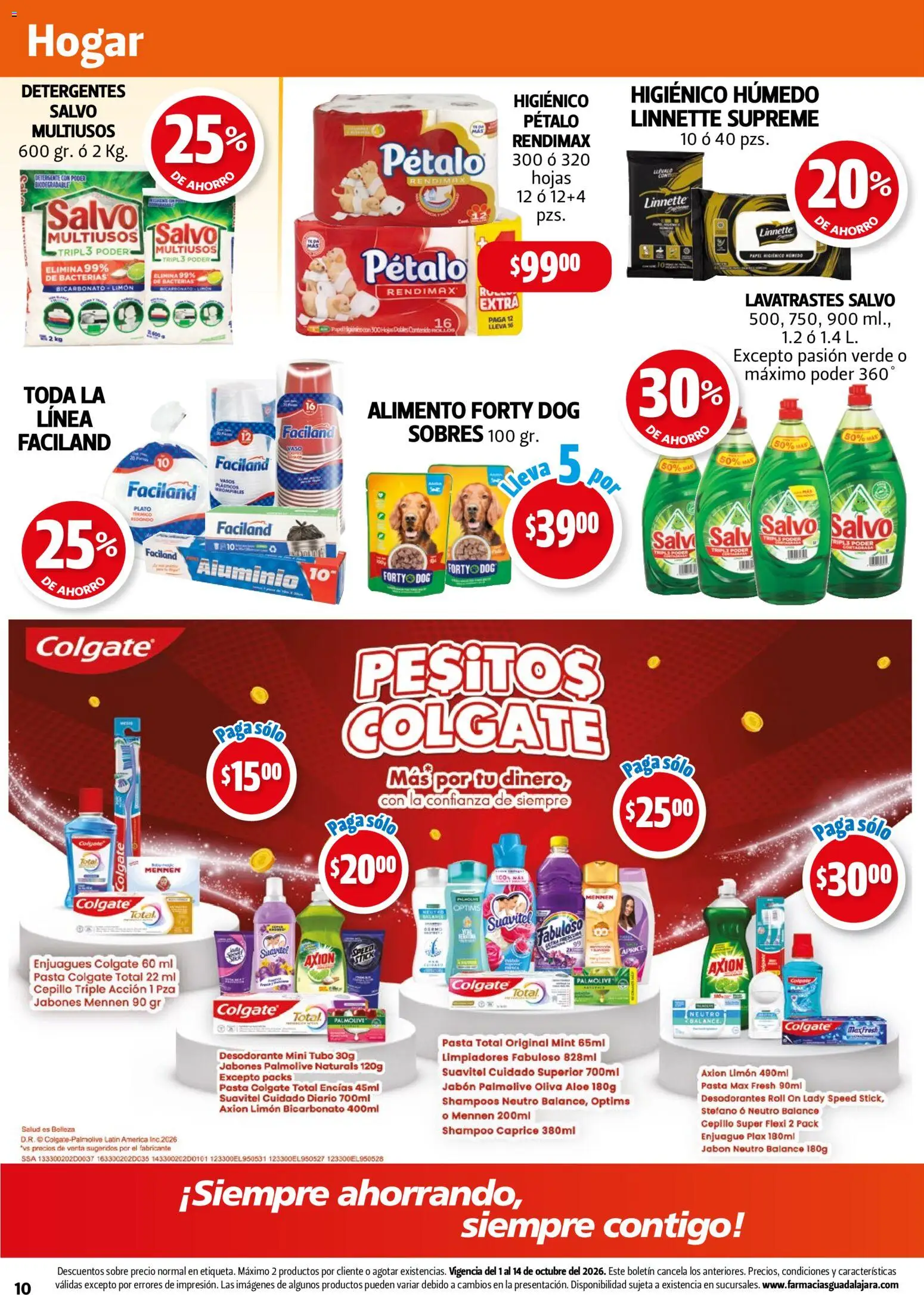 Farmacia Guadalajara catálogo Folleto in México
