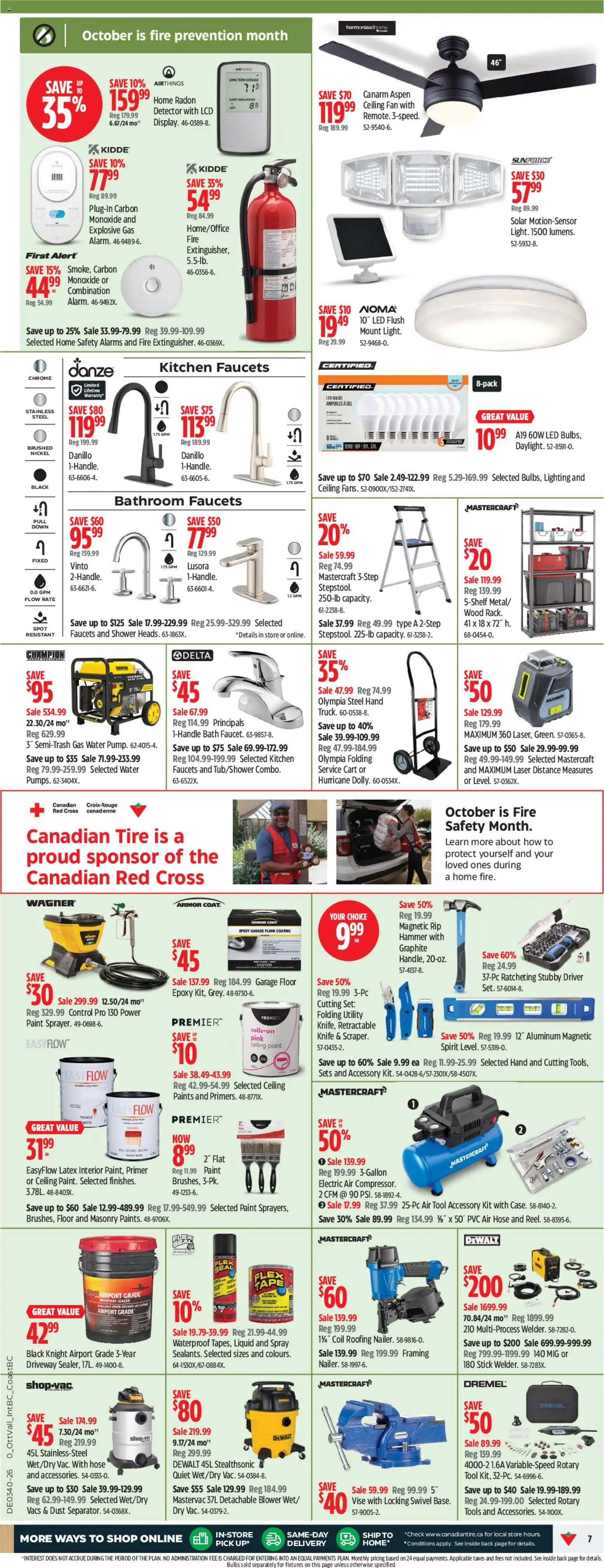 Canadian Tire weekly flyer Flyer in Canada