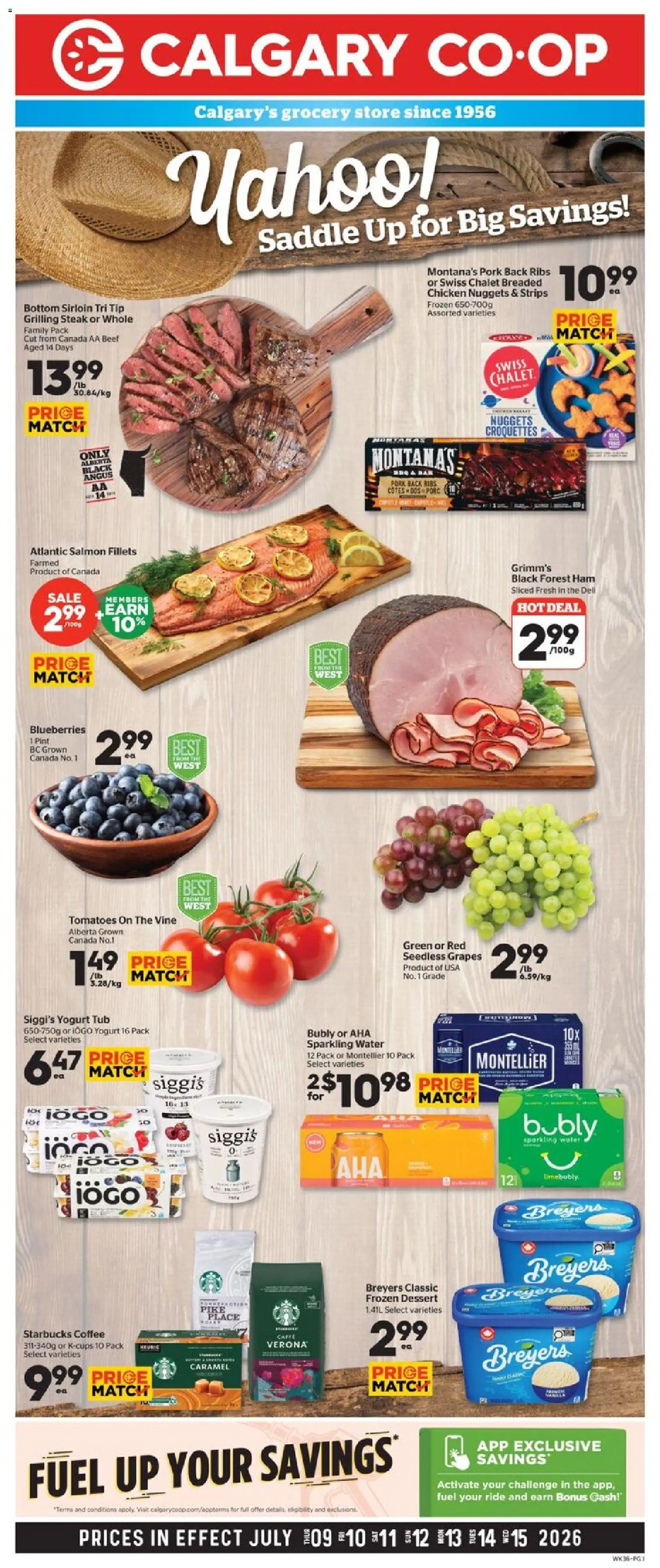 Calgary Co-op Flyer from Jul 9, 2026 - Unlock Huge Savings | Canada