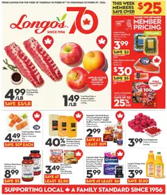 Longos Longo`s weekly flyer / circulaire