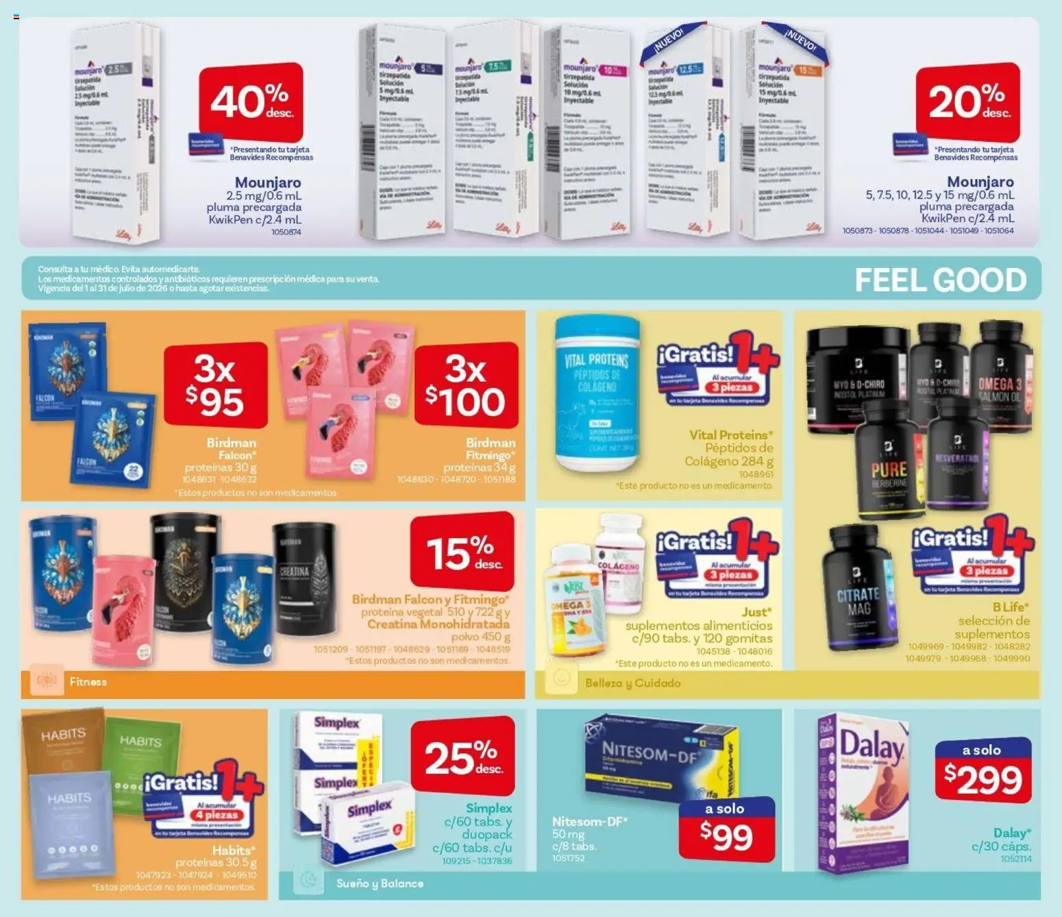 ¡El último » catálogo de Farmacia Benavides para Julio « está aquí! Descubre las SUPER OFERTAS. | México