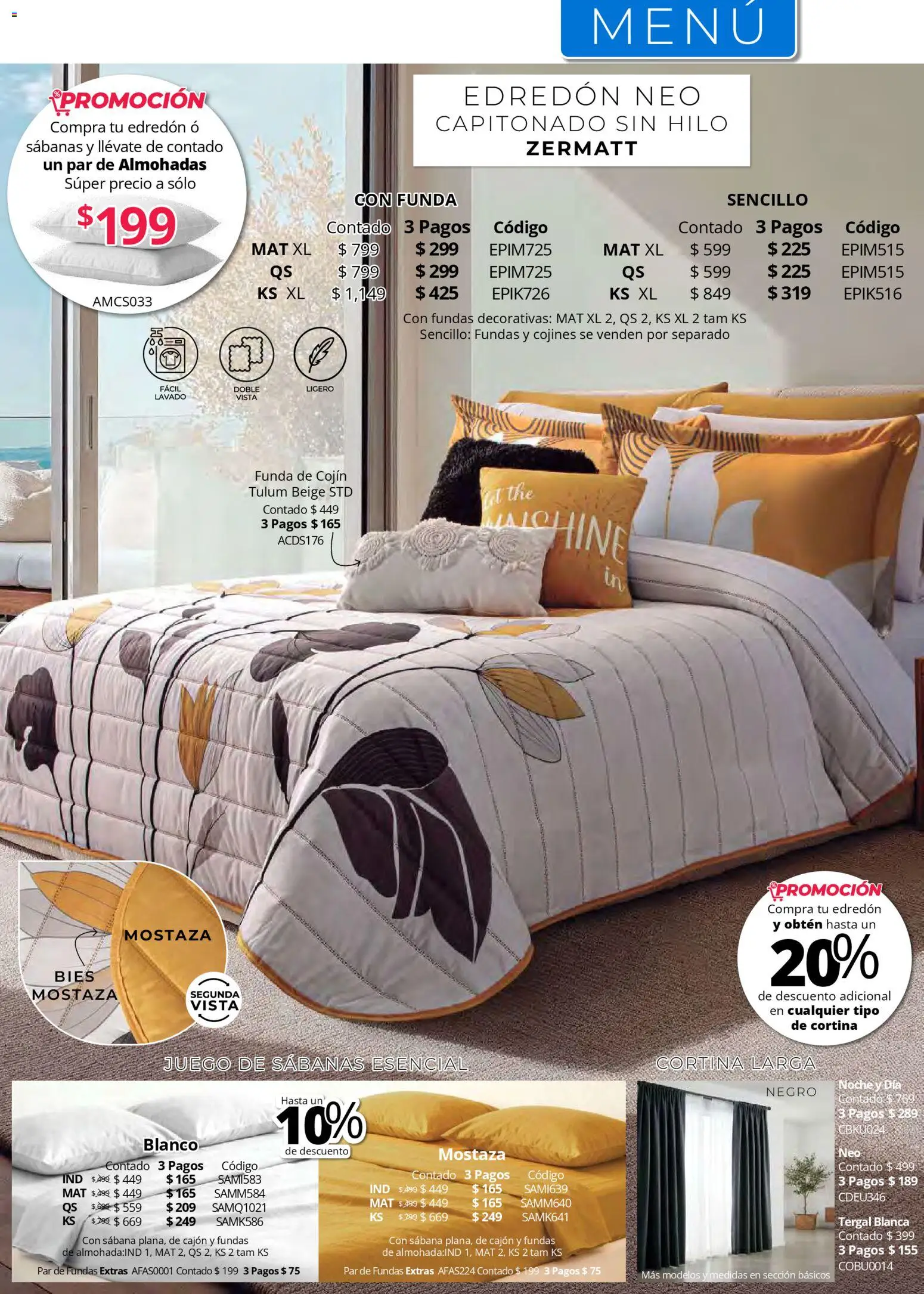 ¡El último » catálogo de Colchas Concord para Julio « está aquí! Descubre las SUPER OFERTAS. | México