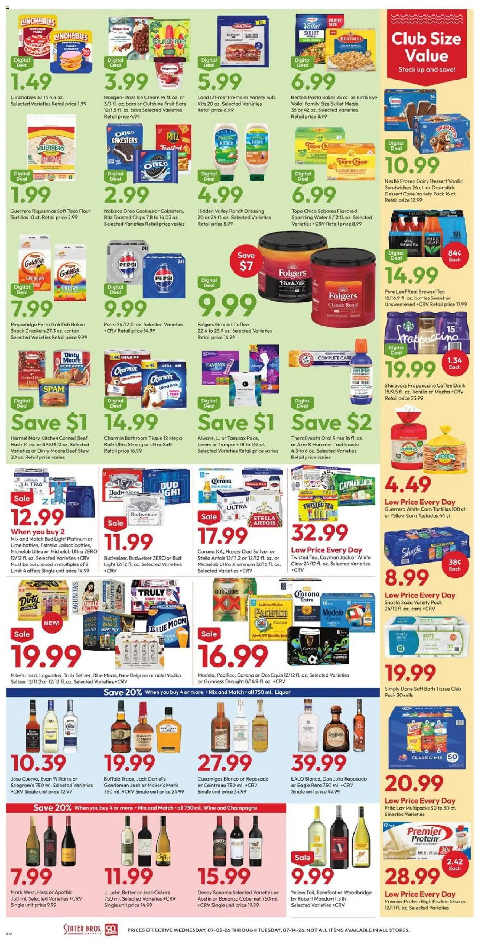 The new Stater Bros flyer is now online. See all July offers on your mobile and save! | United States