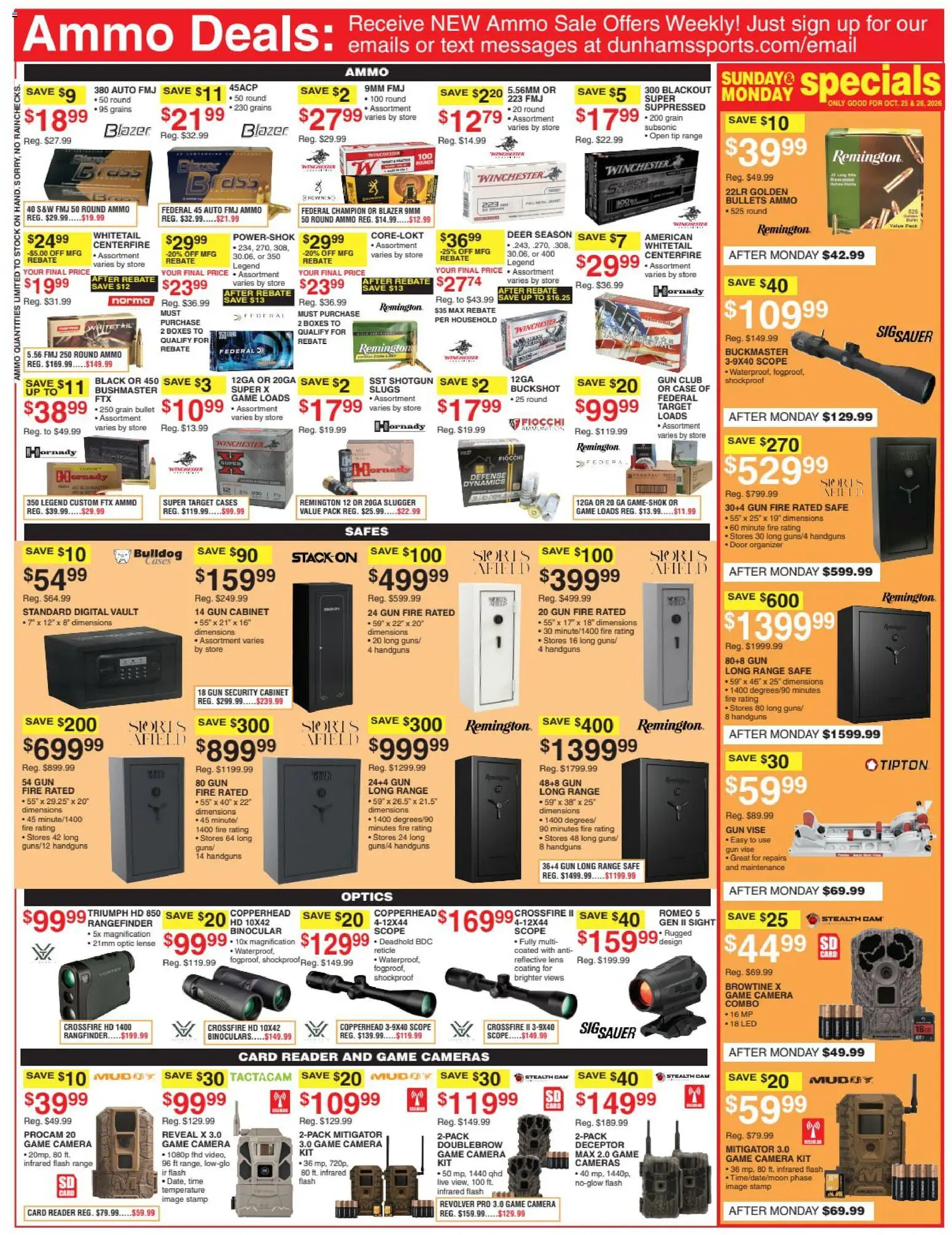Dunham`s Sports Weekly Ad Weekly Ad in United States