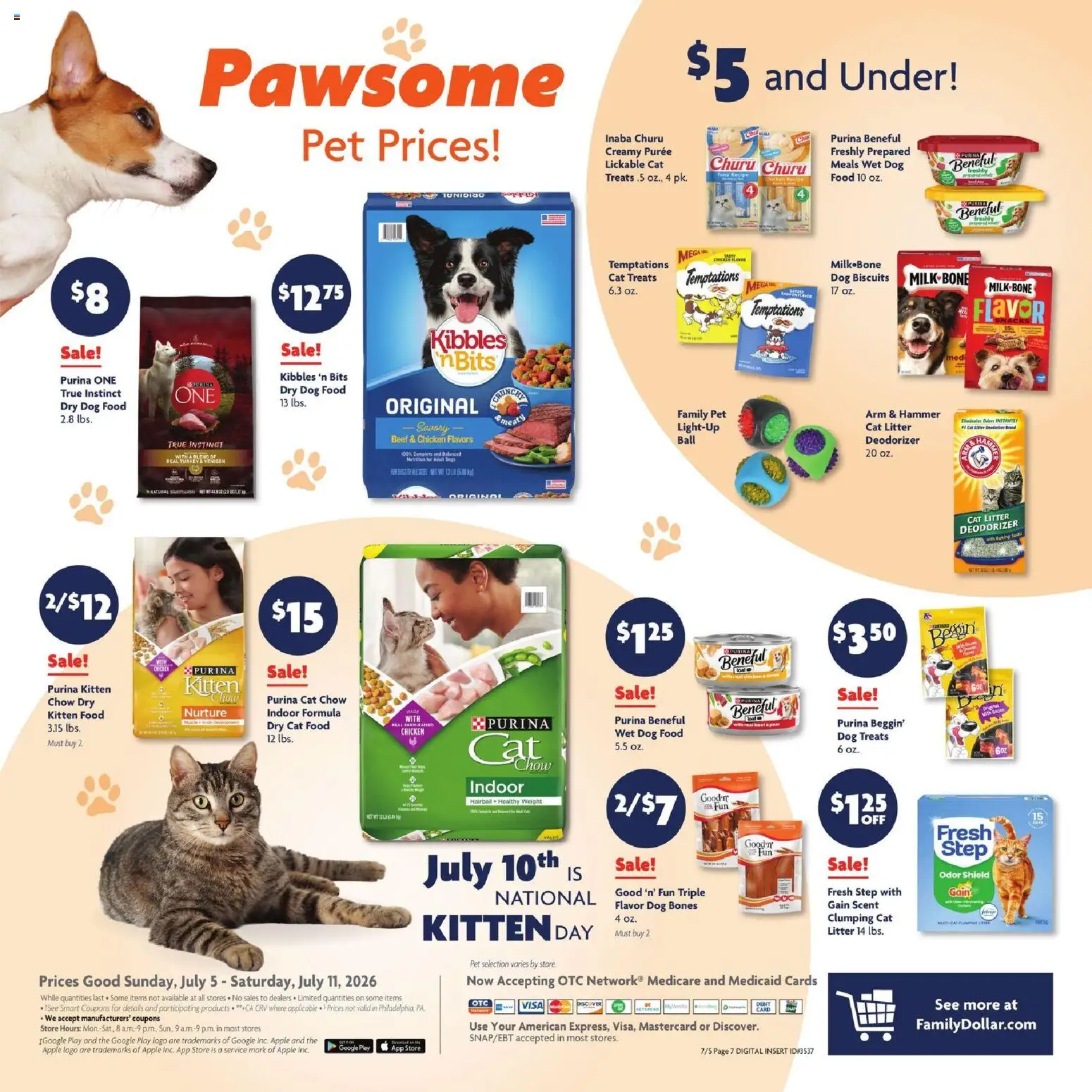 The new Family Dollar flyer is now online. See all July offers on your mobile and save! | United States