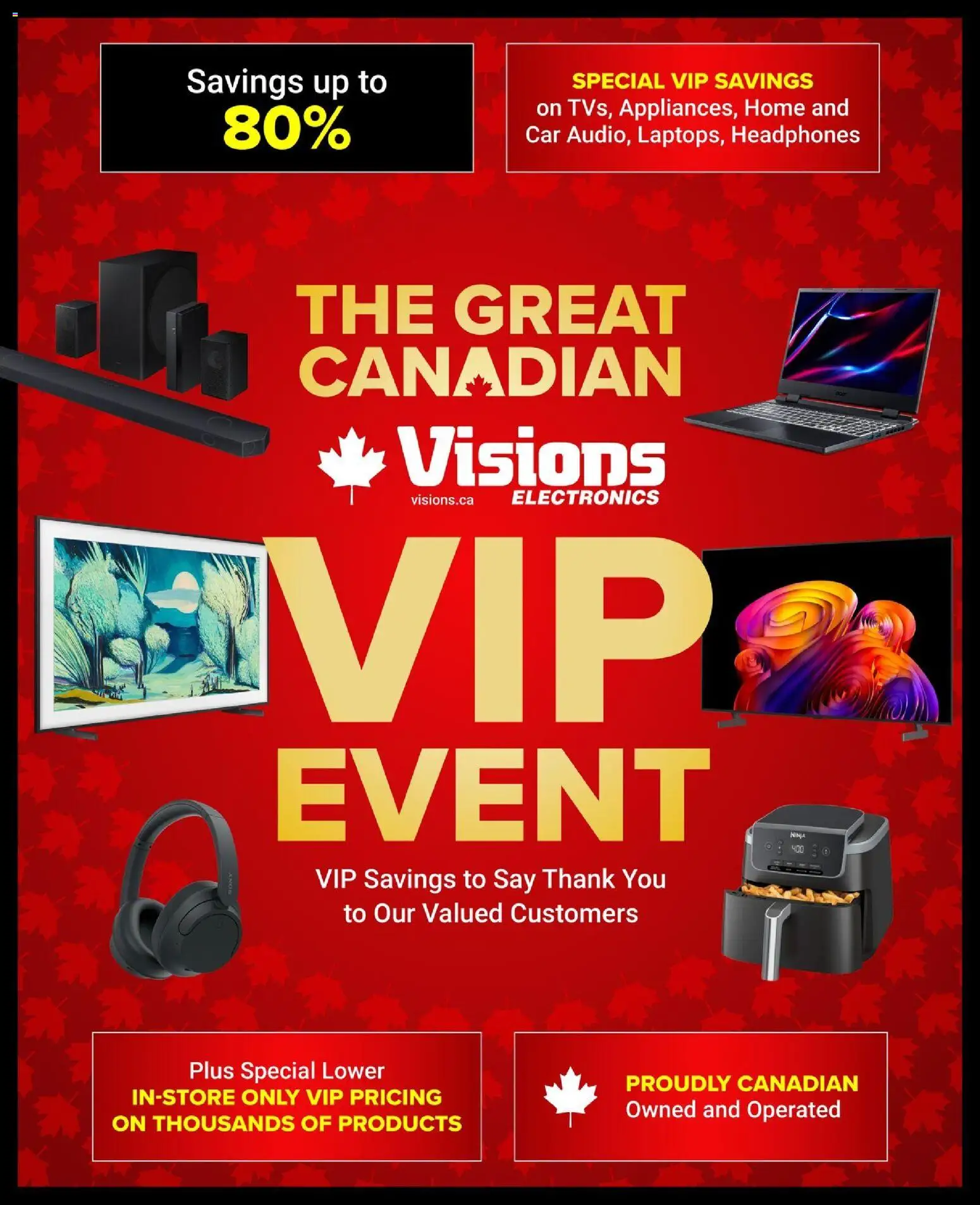 Visions Flyer from Jul 10, 2026 - Unlock Huge Savings | Canada