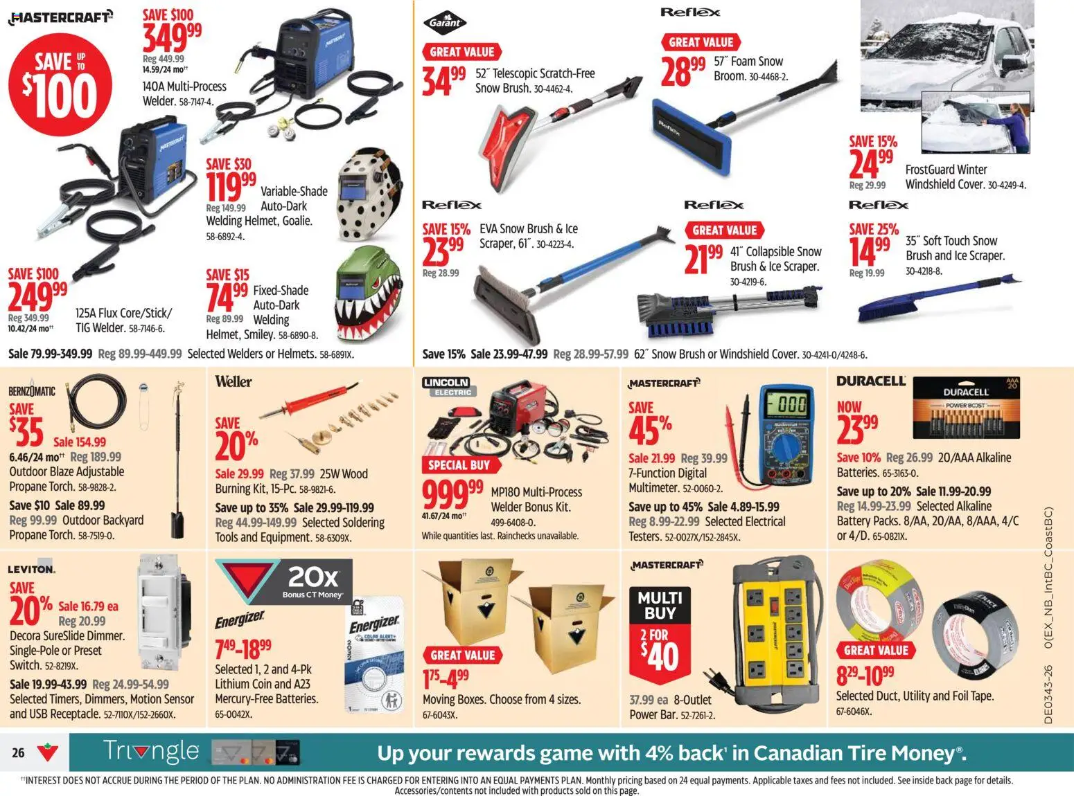Canadian Tire weekly flyer Flyer in Canada