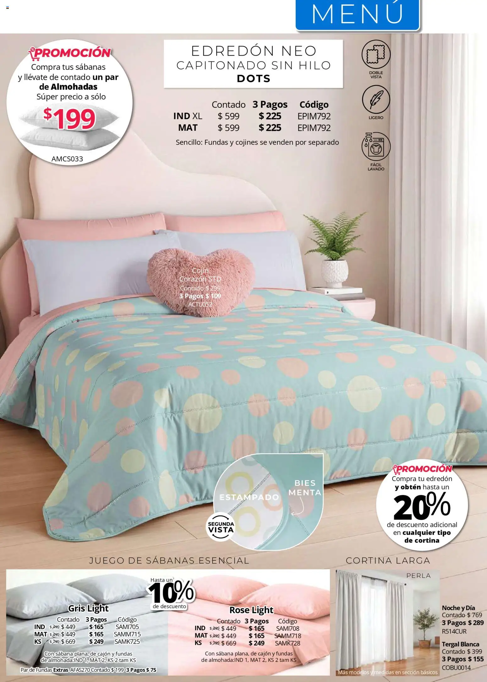 ¡El último » catálogo de Colchas Concord para Julio « está aquí! Descubre las SUPER OFERTAS. | México
