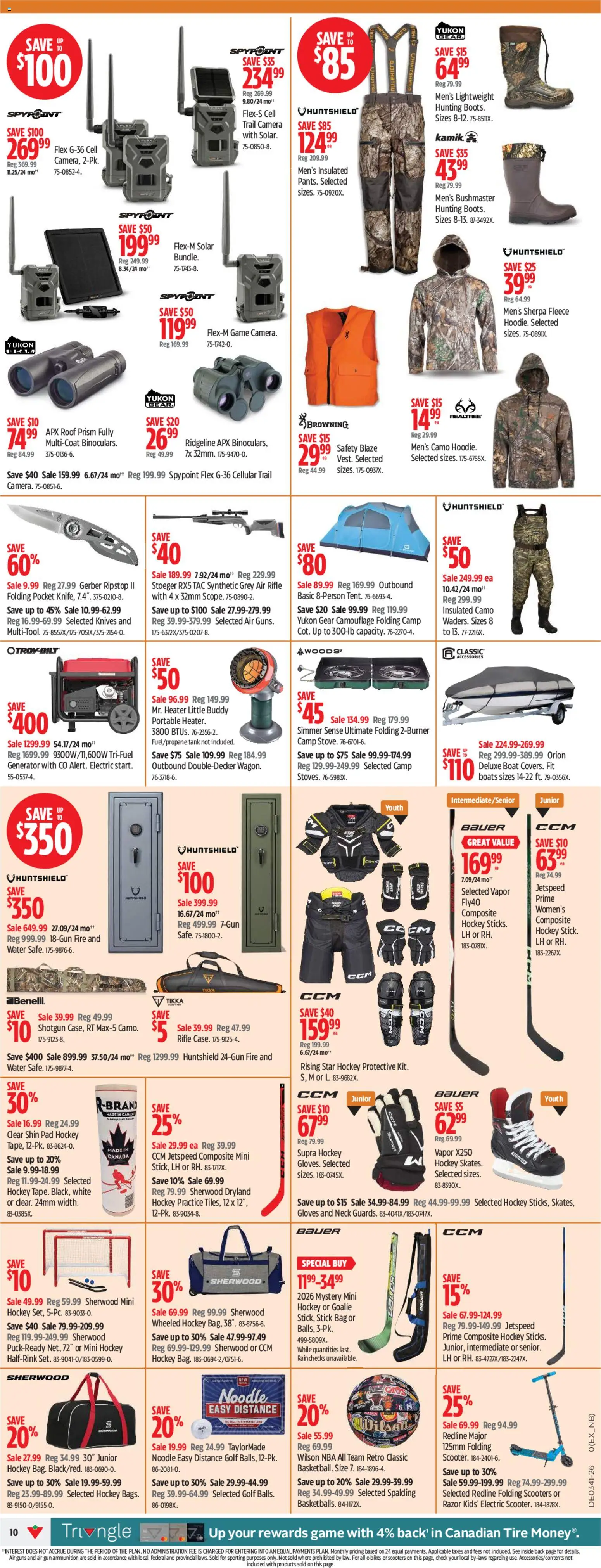 Canadian Tire weekly flyer Flyer in Canada