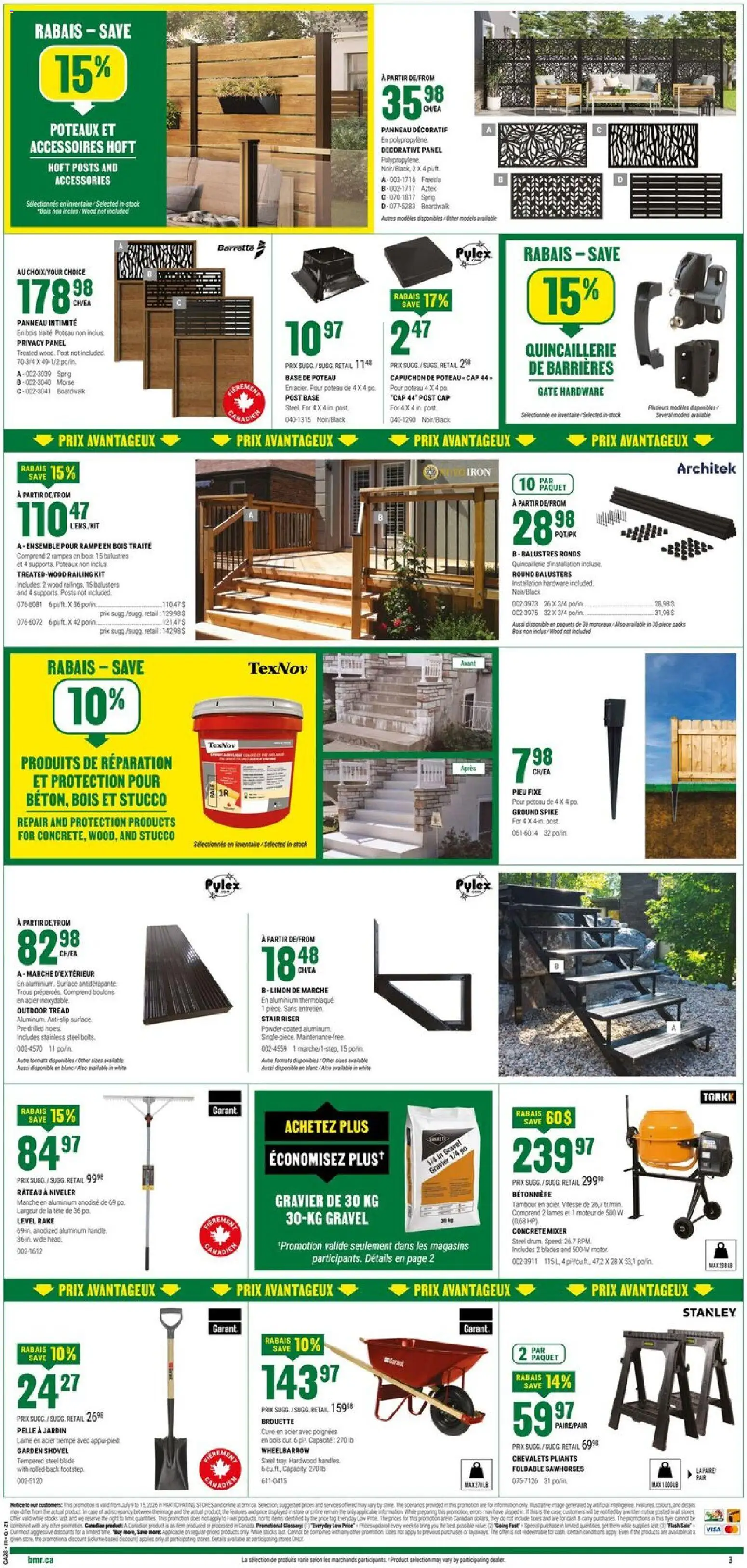 BMR Flyer from Jul 9, 2026 - Unlock Huge Savings | Canada