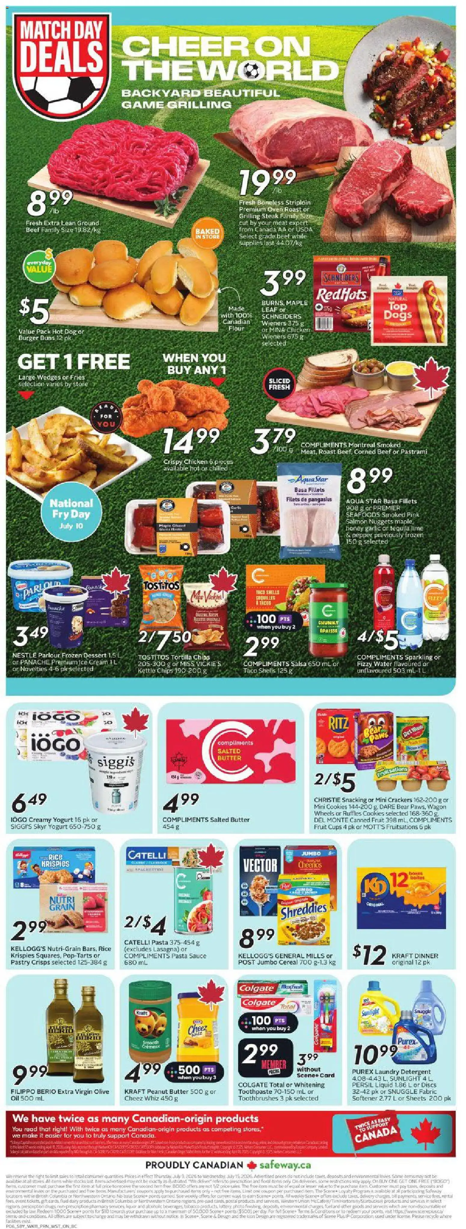 Safeway Flyer from Jul 9, 2026 - Unlock Huge Savings | Canada
