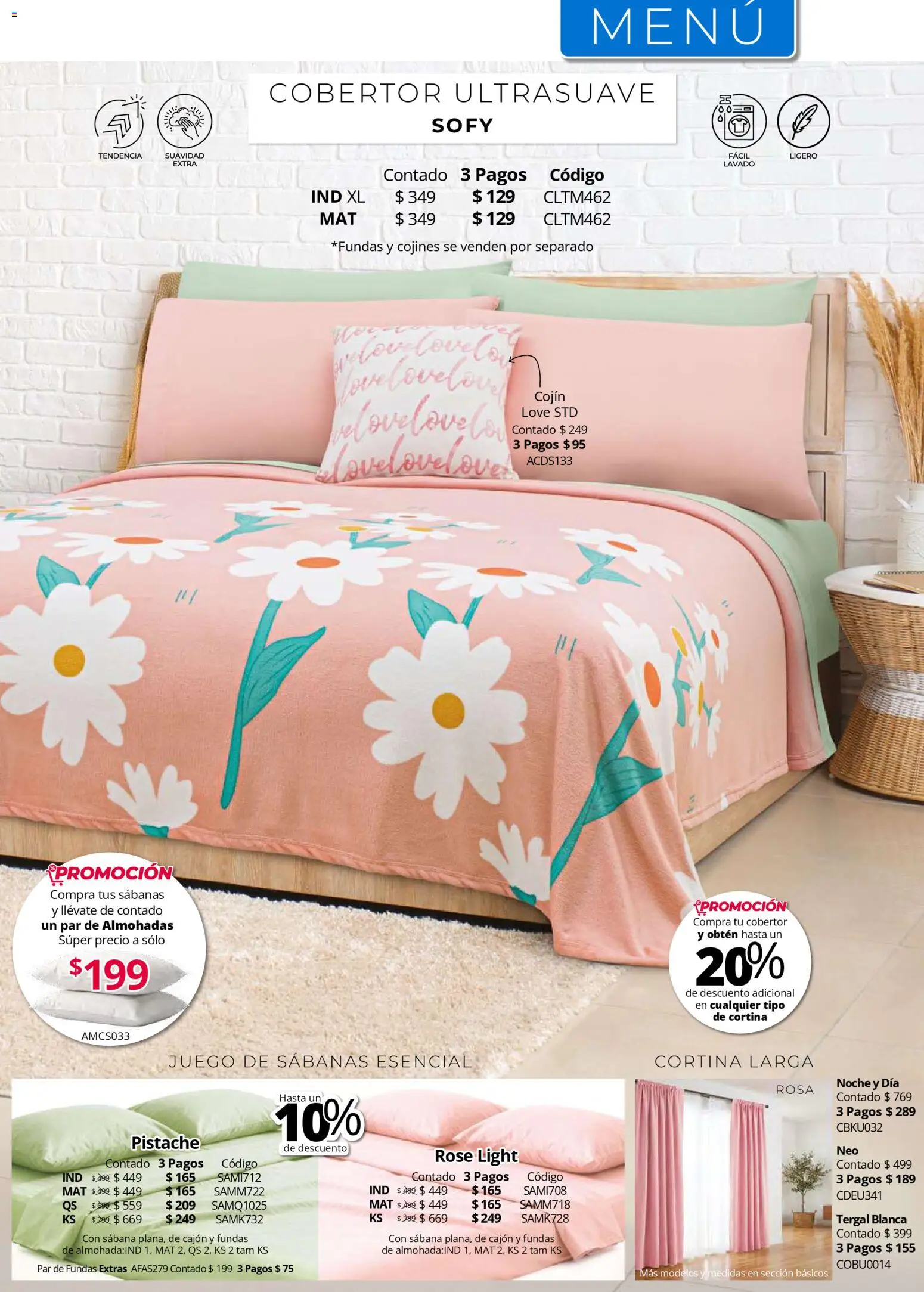 ¡El último » catálogo de Colchas Concord para Julio « está aquí! Descubre las SUPER OFERTAS. | México