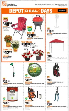Home-depot Home Depot weekly flyer / circulaire