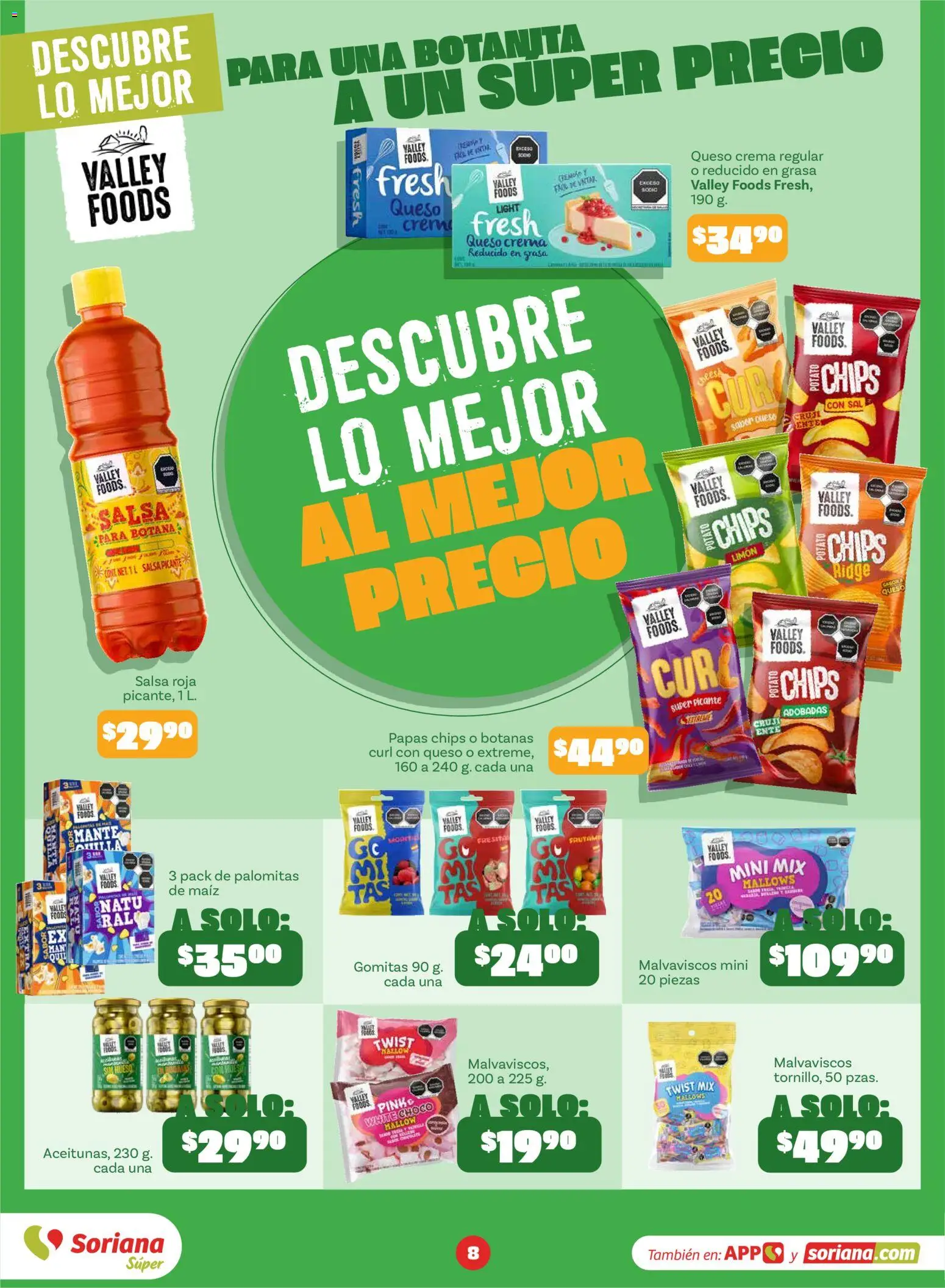 Soriana Descubre lo mejor al mejor precio Súper Nacional Folleto in México