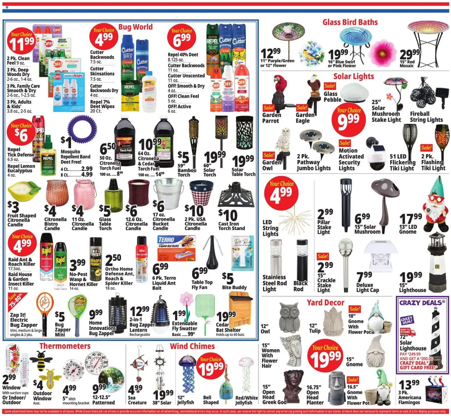 The new Ocean State Job Lot flyer is now online. See all July offers on your mobile and save! | United States