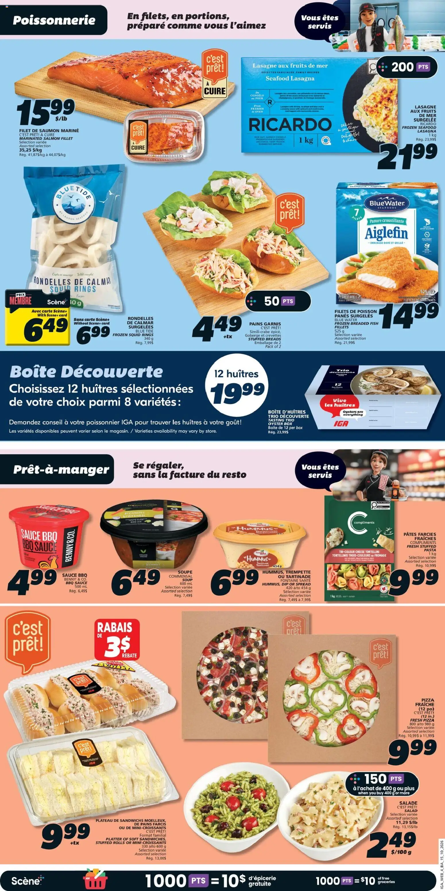 IGA weekly flyer / circulaire Flyer in Canada