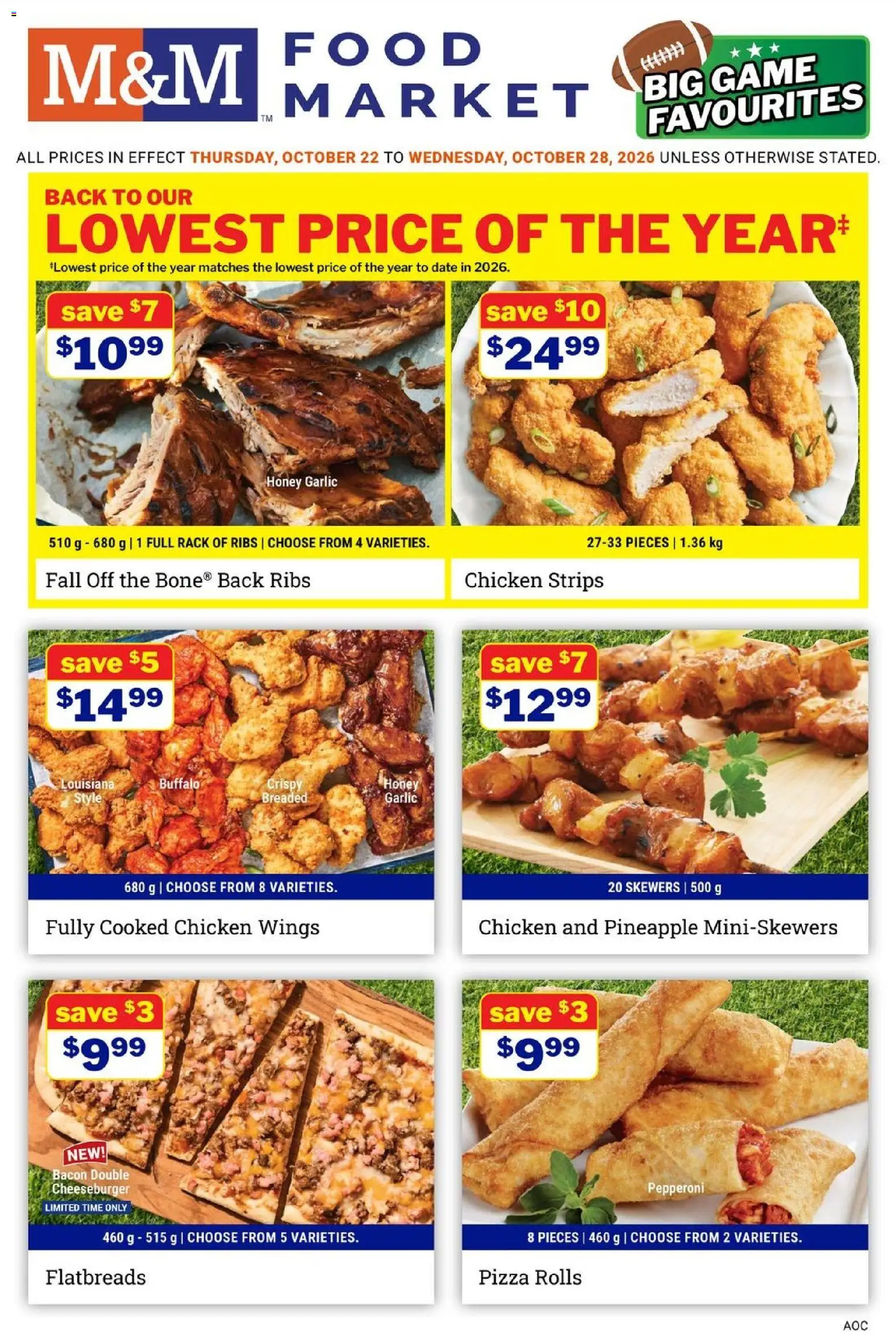 M&M Food Market weekly flyer / circulaire Flyer in Canada