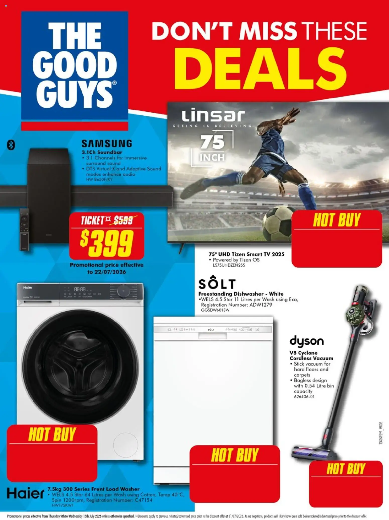 Latest The Good Guys catalogue valid from 09/07/2026 is available here?Save now! | Australia