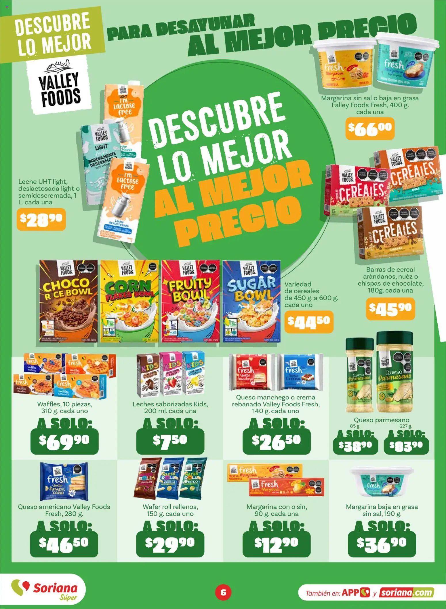 Soriana Descubre lo mejor al mejor precio Súper Nacional Folleto in México