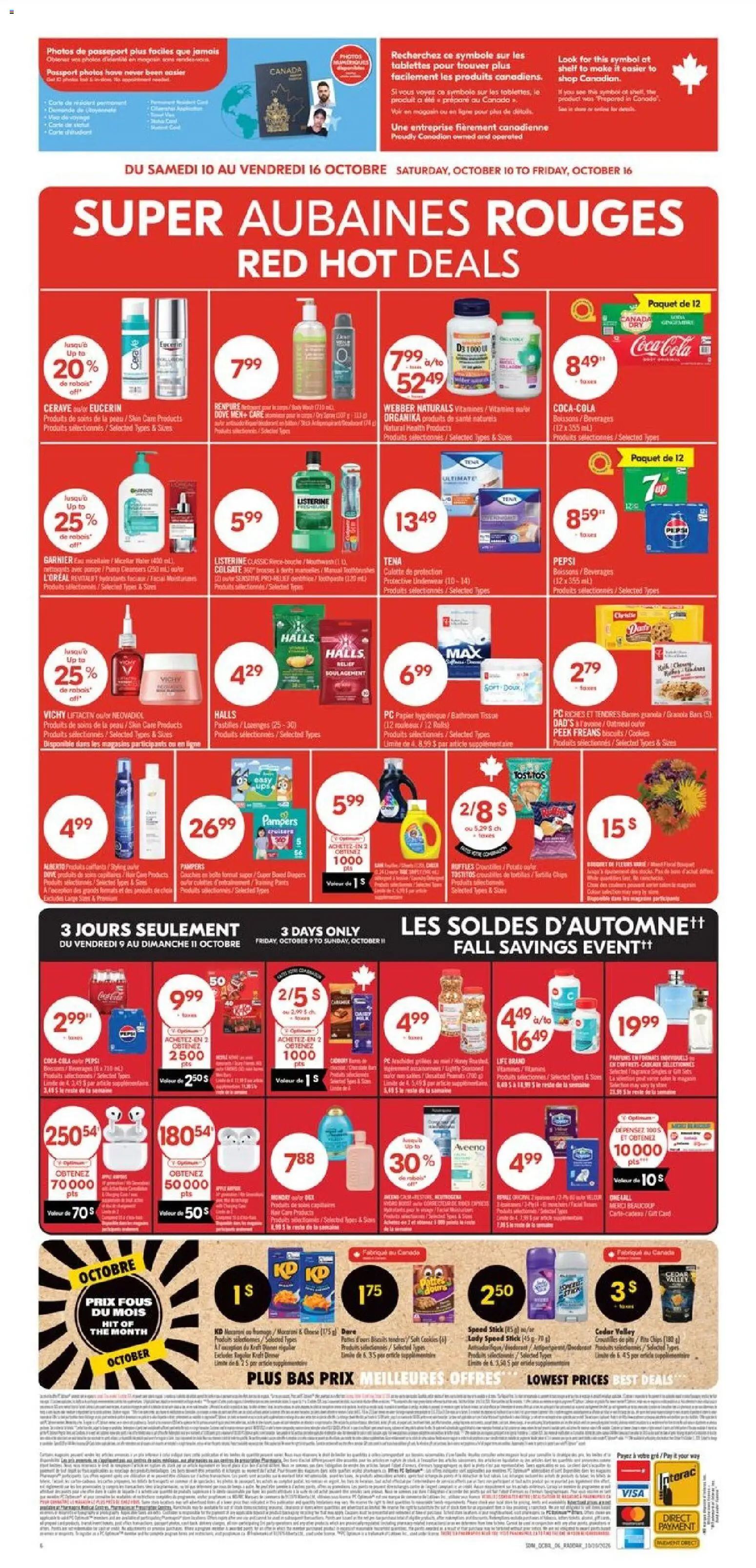 Pharmaprix weekly flyer / circulaire Flyer in Canada