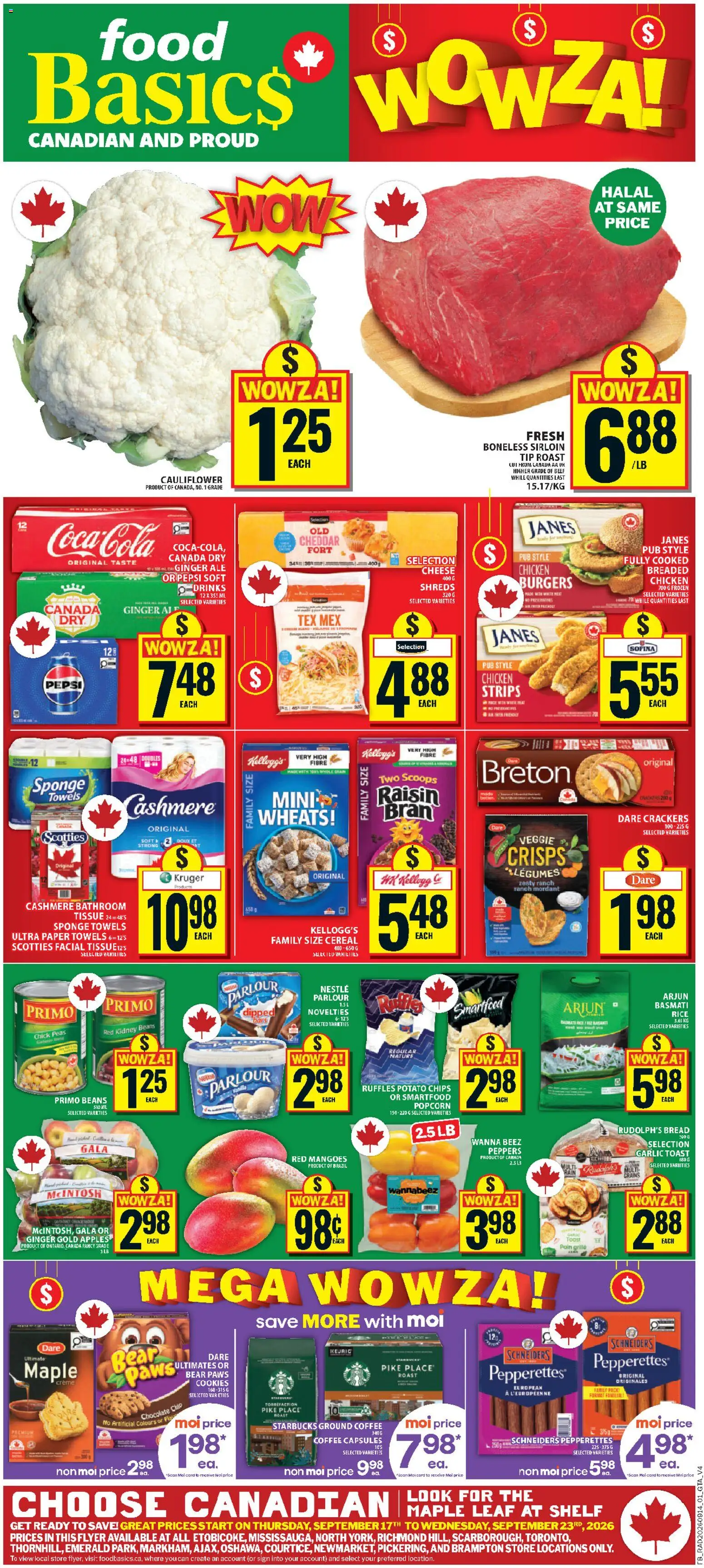Food Basics weekly flyer / circulaire Flyer in Canada