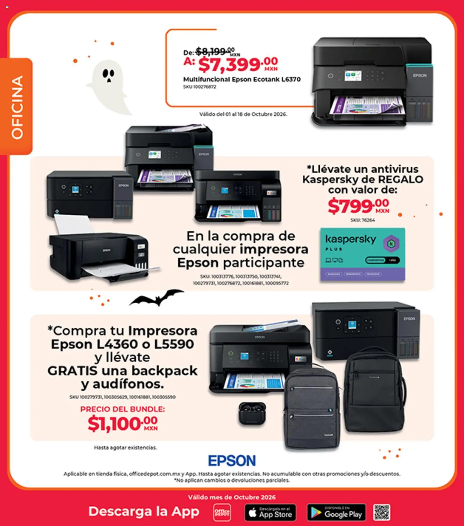Office Depot catálogo Folleto in México